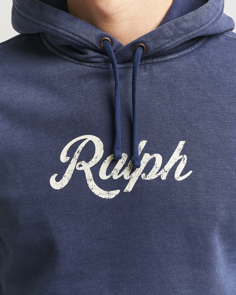 Heren | Truien | Polo Ralph Lauren | Vintage Fleece Logo Hoodie Dark Cobalt