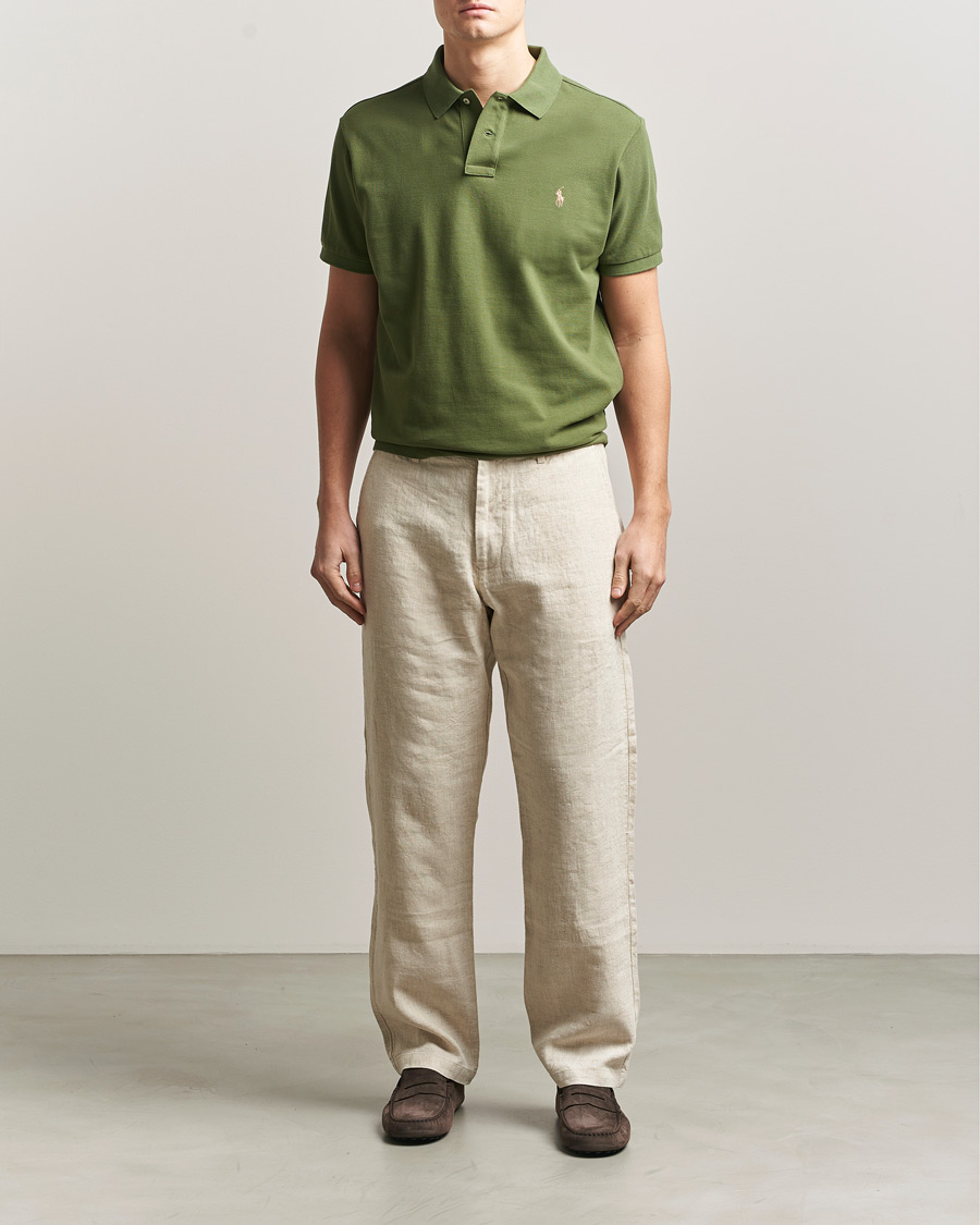 Heren | Polo's | Polo Ralph Lauren | Custom Slim Fit Polo Supply Olive