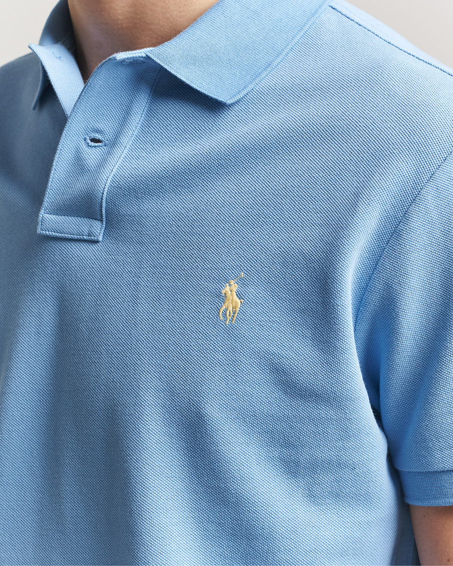 Heren | Polo's | Polo Ralph Lauren | Custom Slim Fit Polo Bristol Blue
