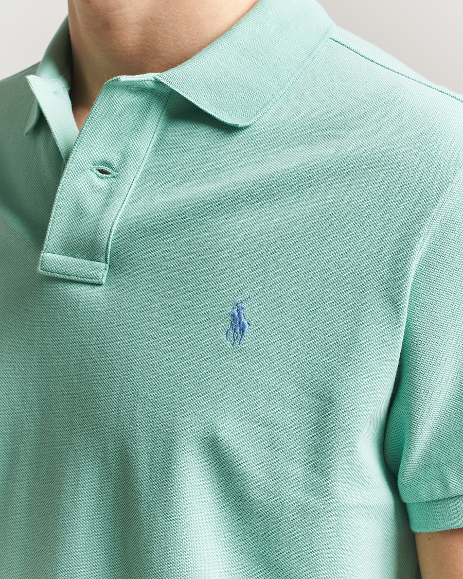 Homme | Polos | Polo Ralph Lauren | Custom Slim Fit Polo Celadon