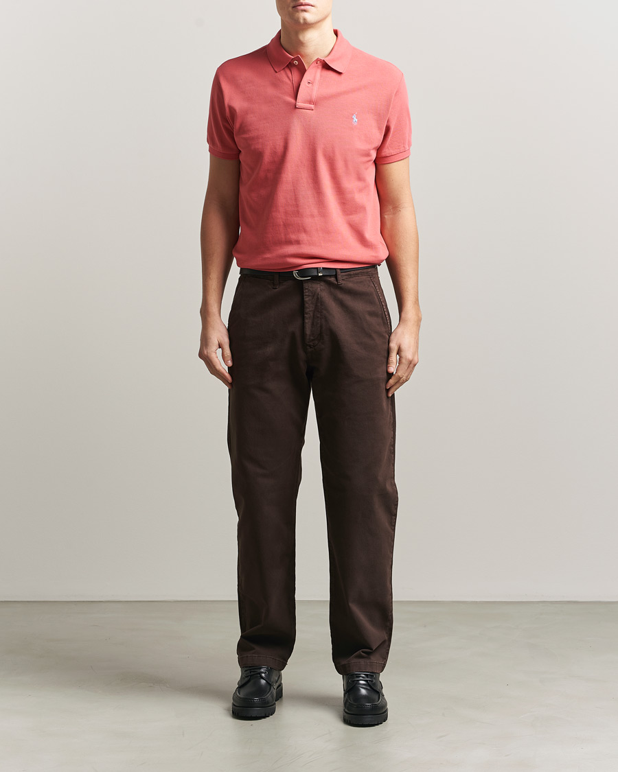 Heren | Polo's | Polo Ralph Lauren | Slim Fit Polo Red Sky