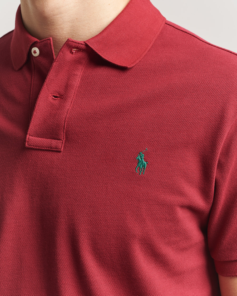Heren | Polo's | Polo Ralph Lauren | Slim Fit Polo Heritage Red