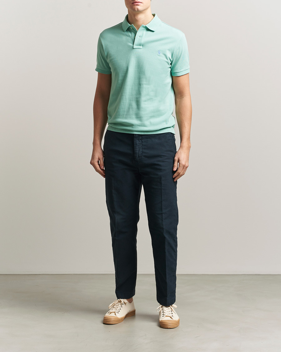 Homme | Polos | Polo Ralph Lauren | Slim Fit Polo Celadon