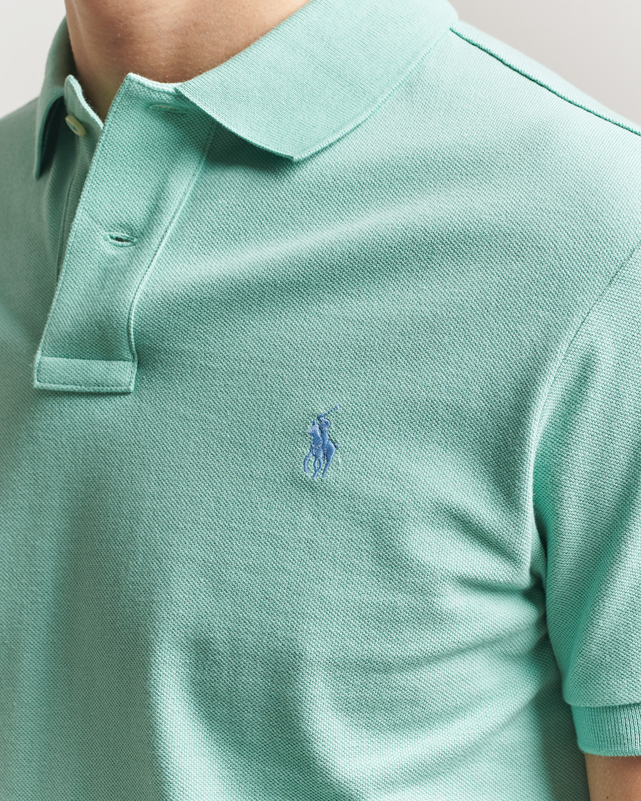 Homme | Polos | Polo Ralph Lauren | Slim Fit Polo Celadon