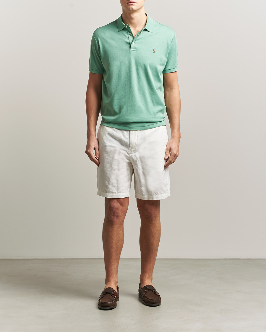 Homme | Polos | Polo Ralph Lauren | Luxury Pima Cotton Polo Faded Mint