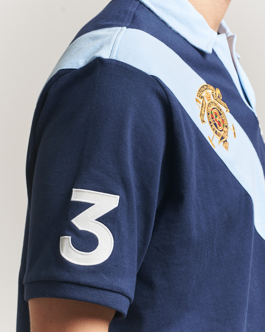 Heren | Polo's | Polo Ralph Lauren | Diagonal Striped Polo Newport Navy