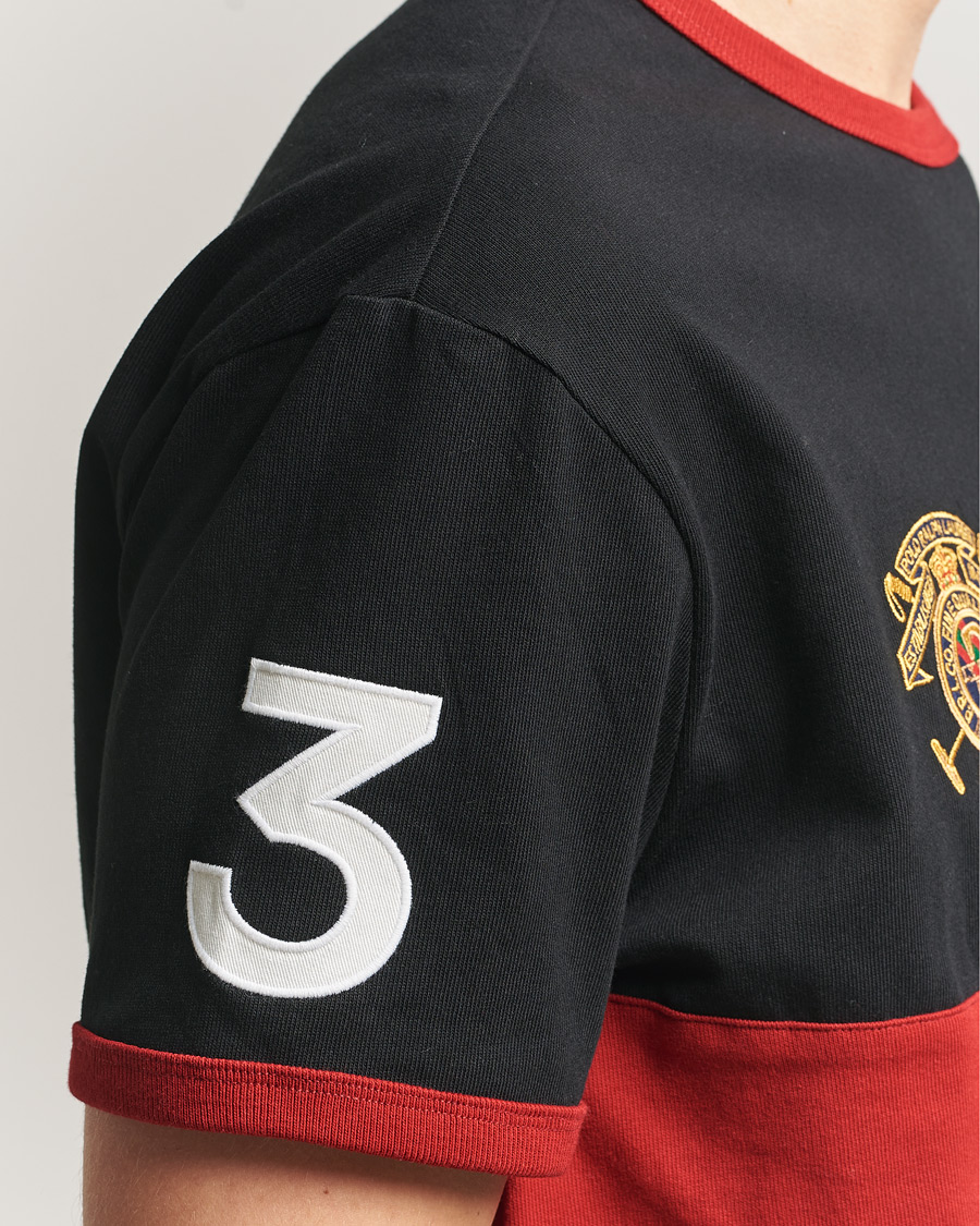 Homme | T-shirts | Polo Ralph Lauren | Jersey Logo T-Shirt Polo Black/Sweet Tomato