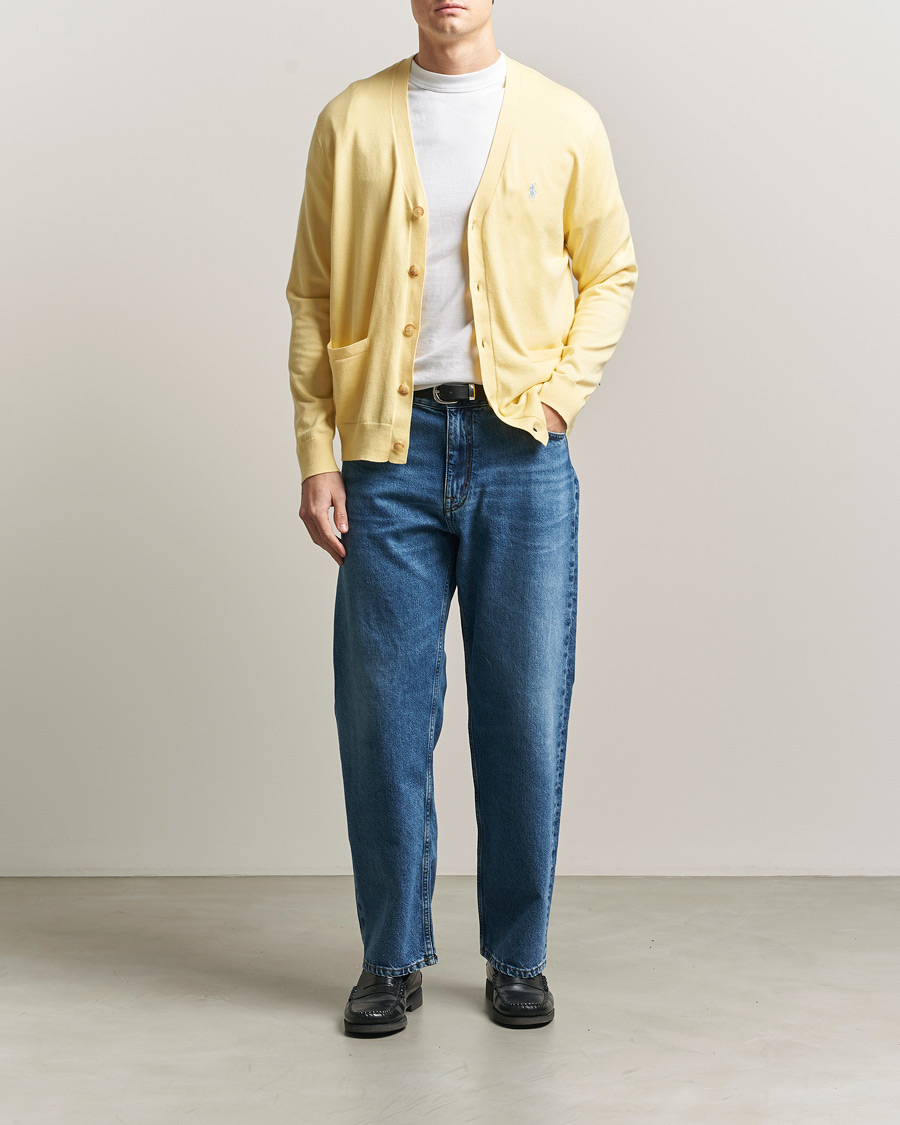 Heren | Truien | Polo Ralph Lauren | Cotton Cardigan Wicket Yellow