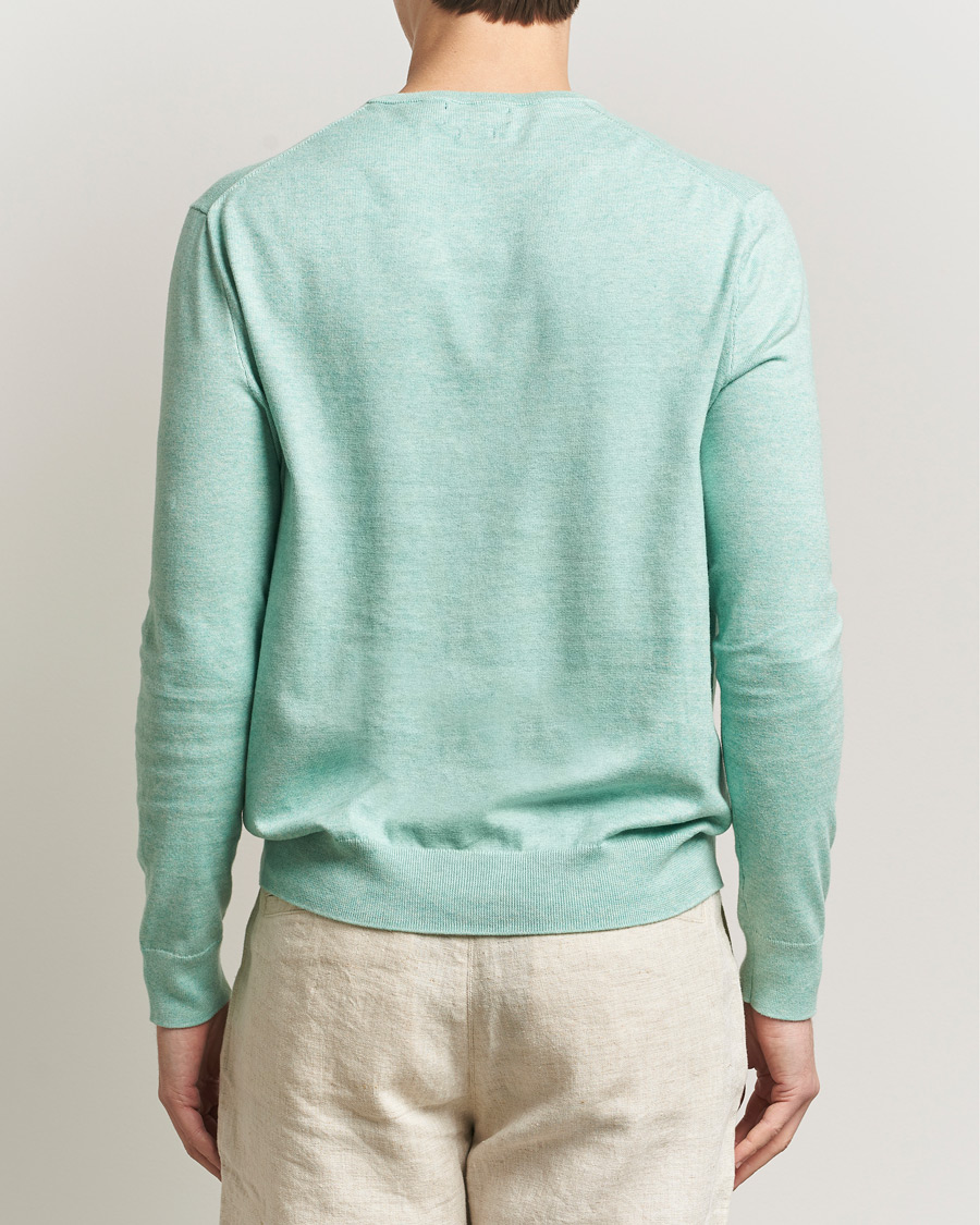 Homme | Pulls Et Tricots | Polo Ralph Lauren | Cotton Crew Neck Sweater Green Heather