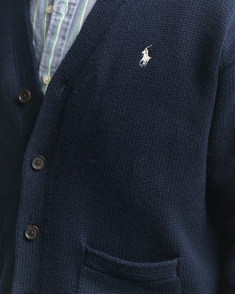 Homme | Pulls Et Tricots | Polo Ralph Lauren | Cotton Cardigan Hunter Navy