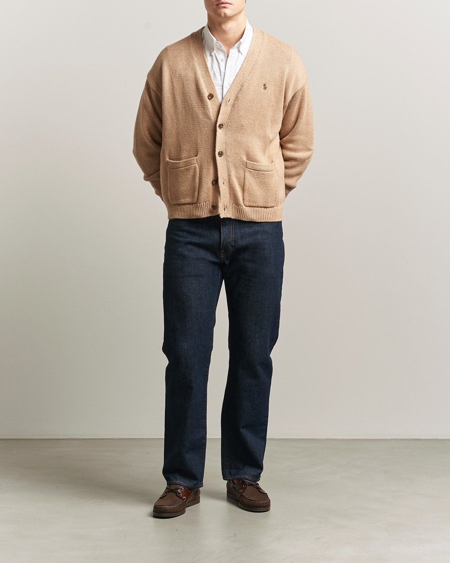 Heren | Truien | Polo Ralph Lauren | Cotton Cardigan Camel Melange