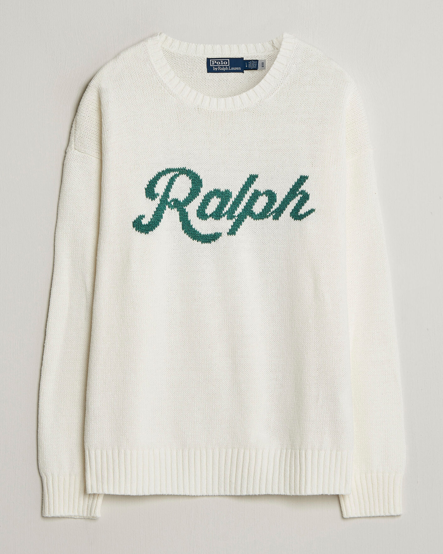 Homme | Pulls Et Tricots | Polo Ralph Lauren | Linen Blend Sweater Deckwash White