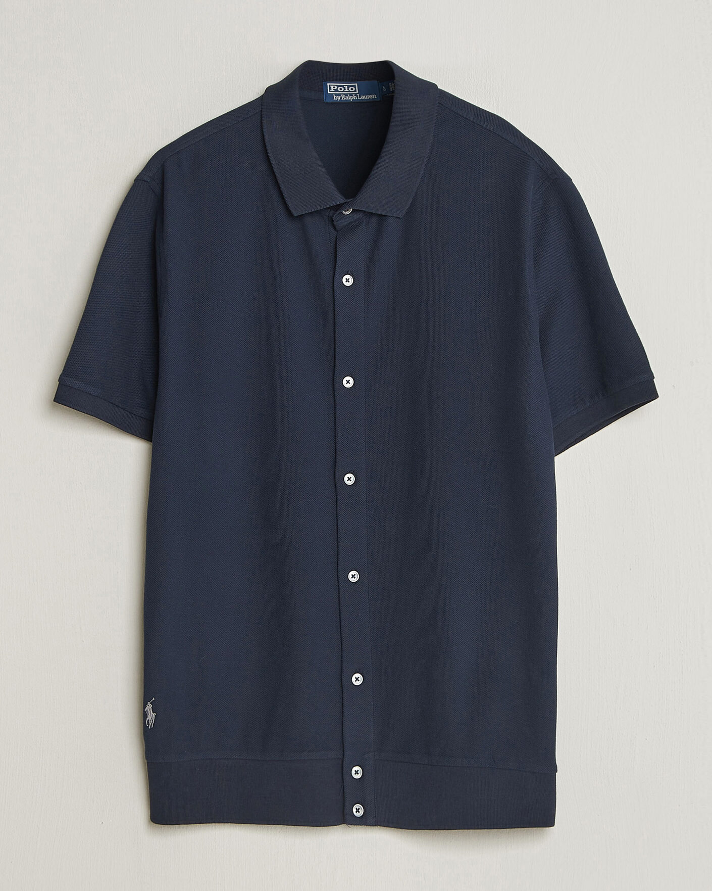 Heren | Polo's | Polo Ralph Lauren | Cotton Knitted Polo Aviator Navy