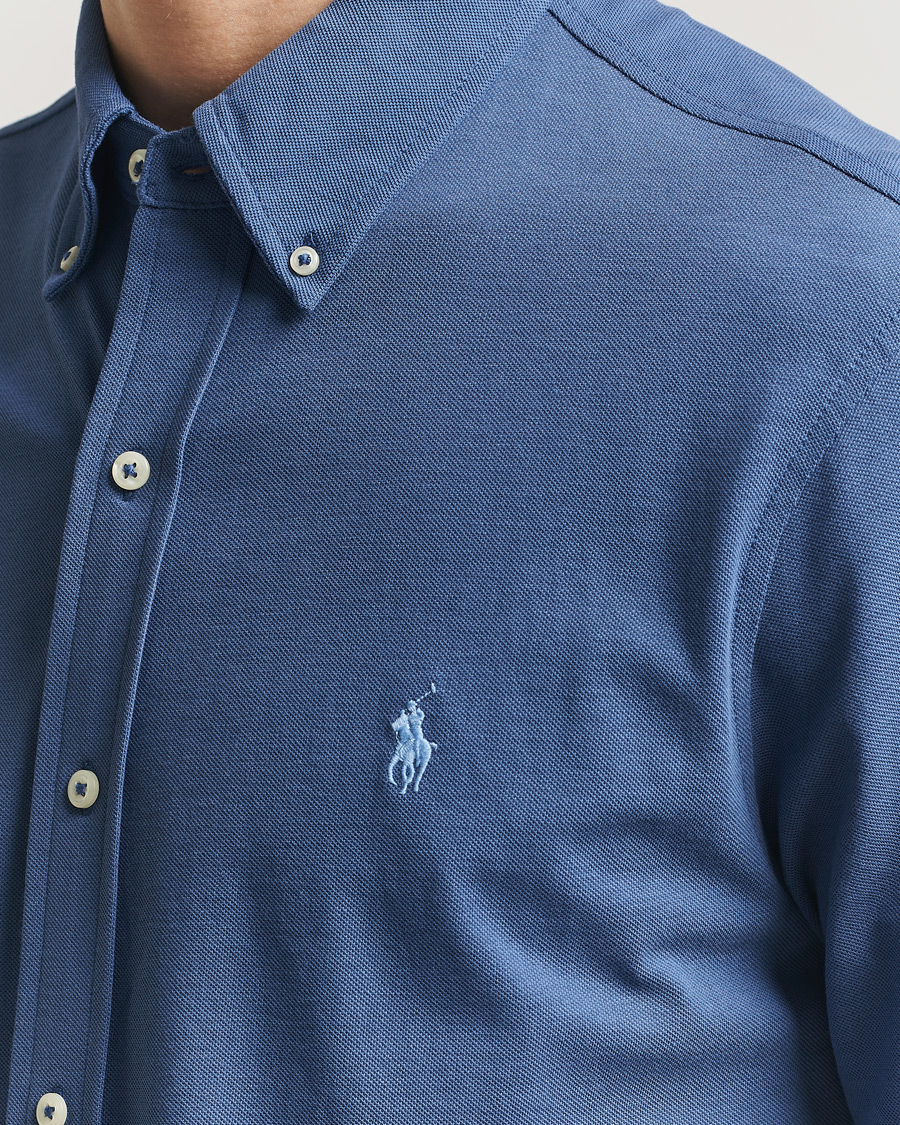 Heren | Overhemden | Polo Ralph Lauren | Featherweight Mesh Shirt Old Royal