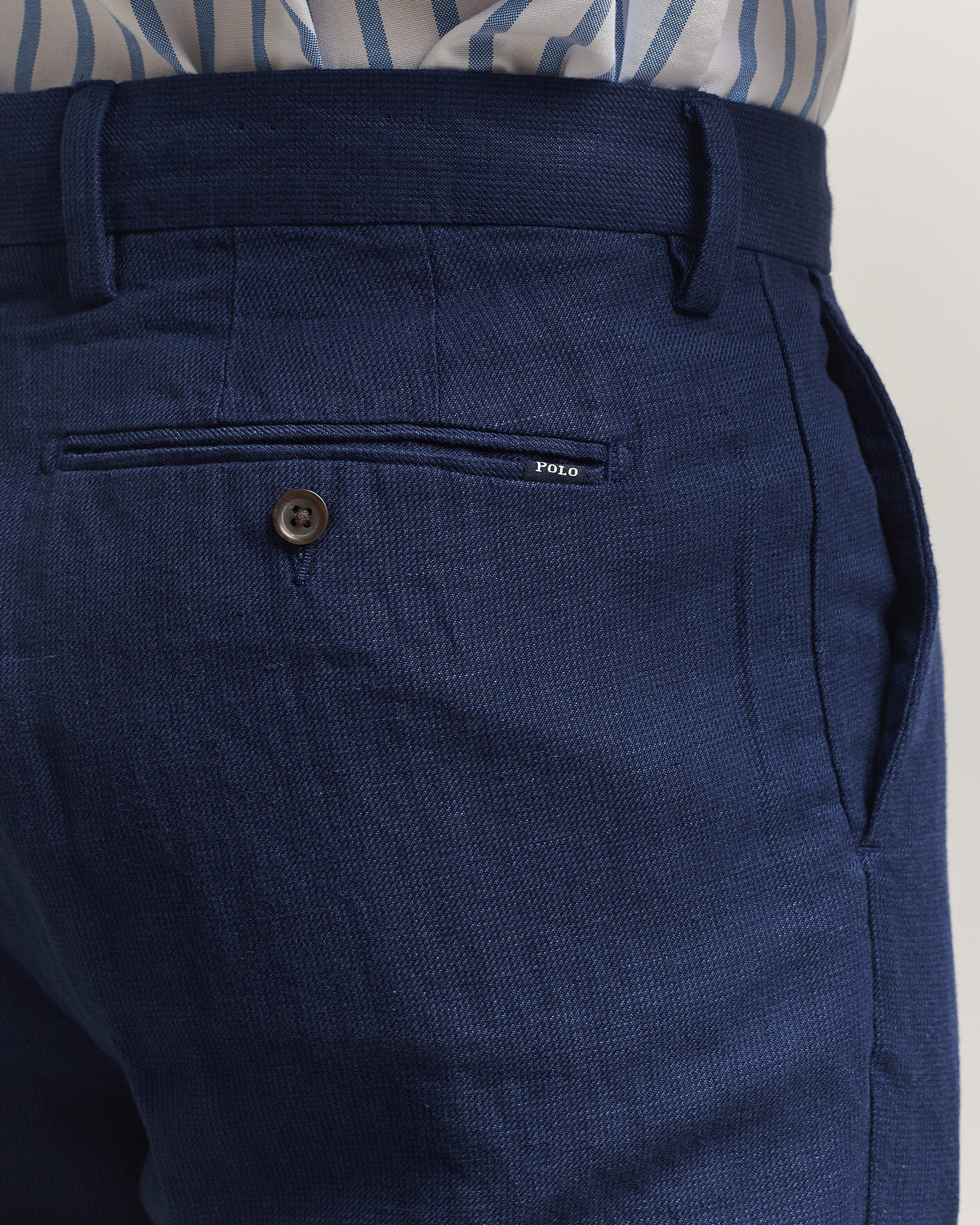 Homme | Pantalons | Polo Ralph Lauren | Cotton Linen Pants Newport Navy