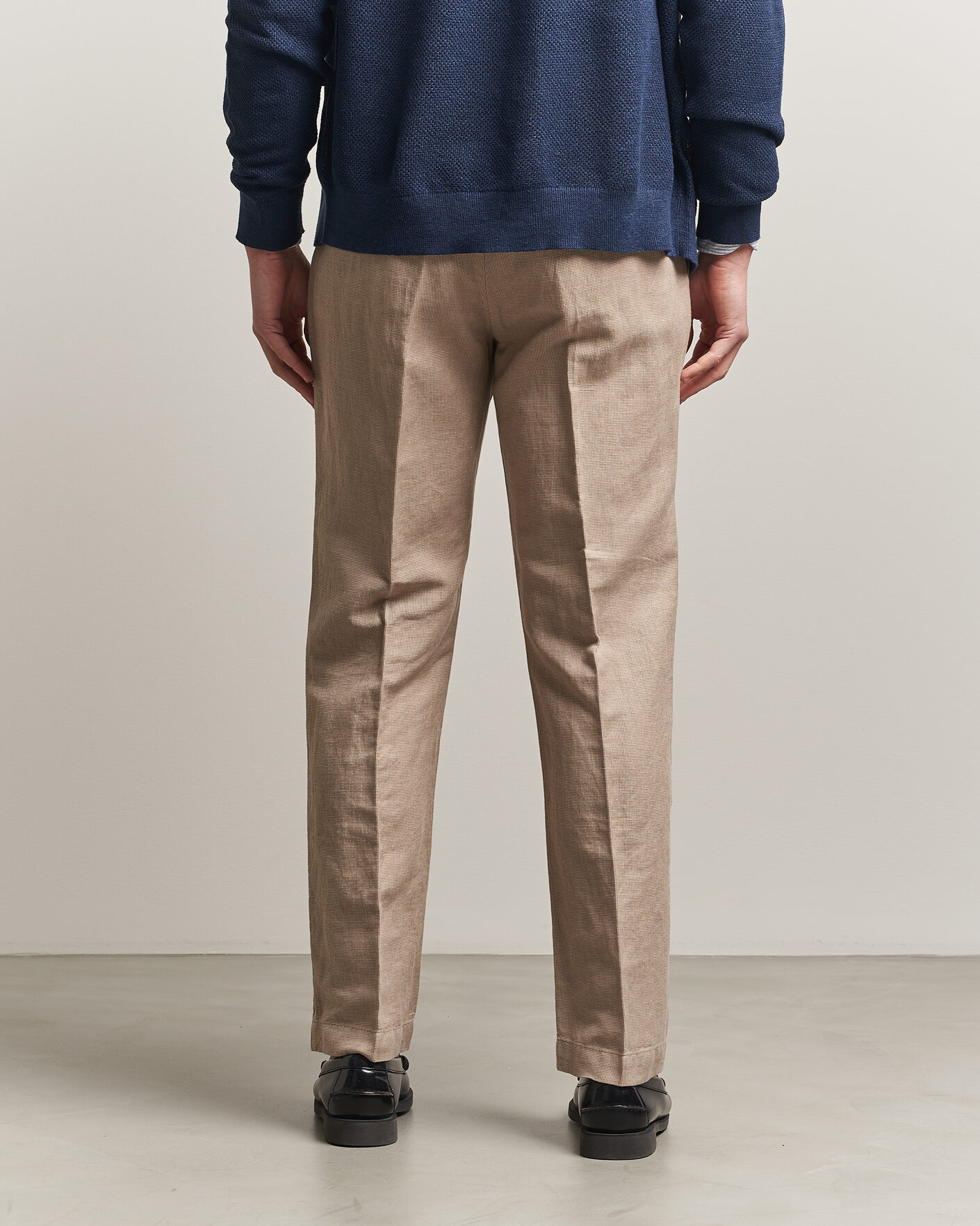 Heren | Broeken | Polo Ralph Lauren | Cotton Linen Pants Madison Tan Stone Grey