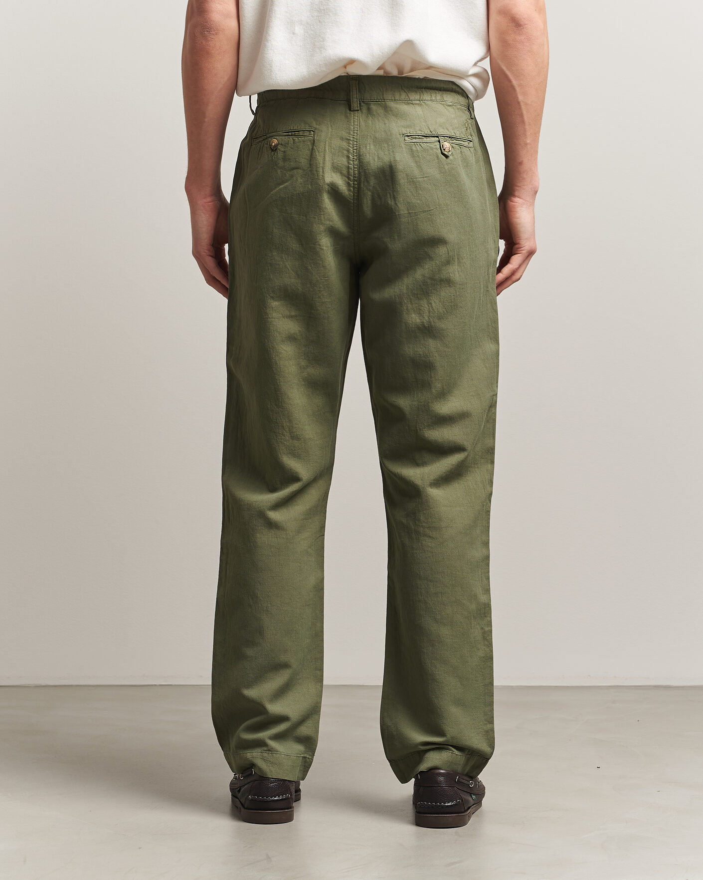 Heren | Broeken | Polo Ralph Lauren | Linen Cotton Pants Garden Trail