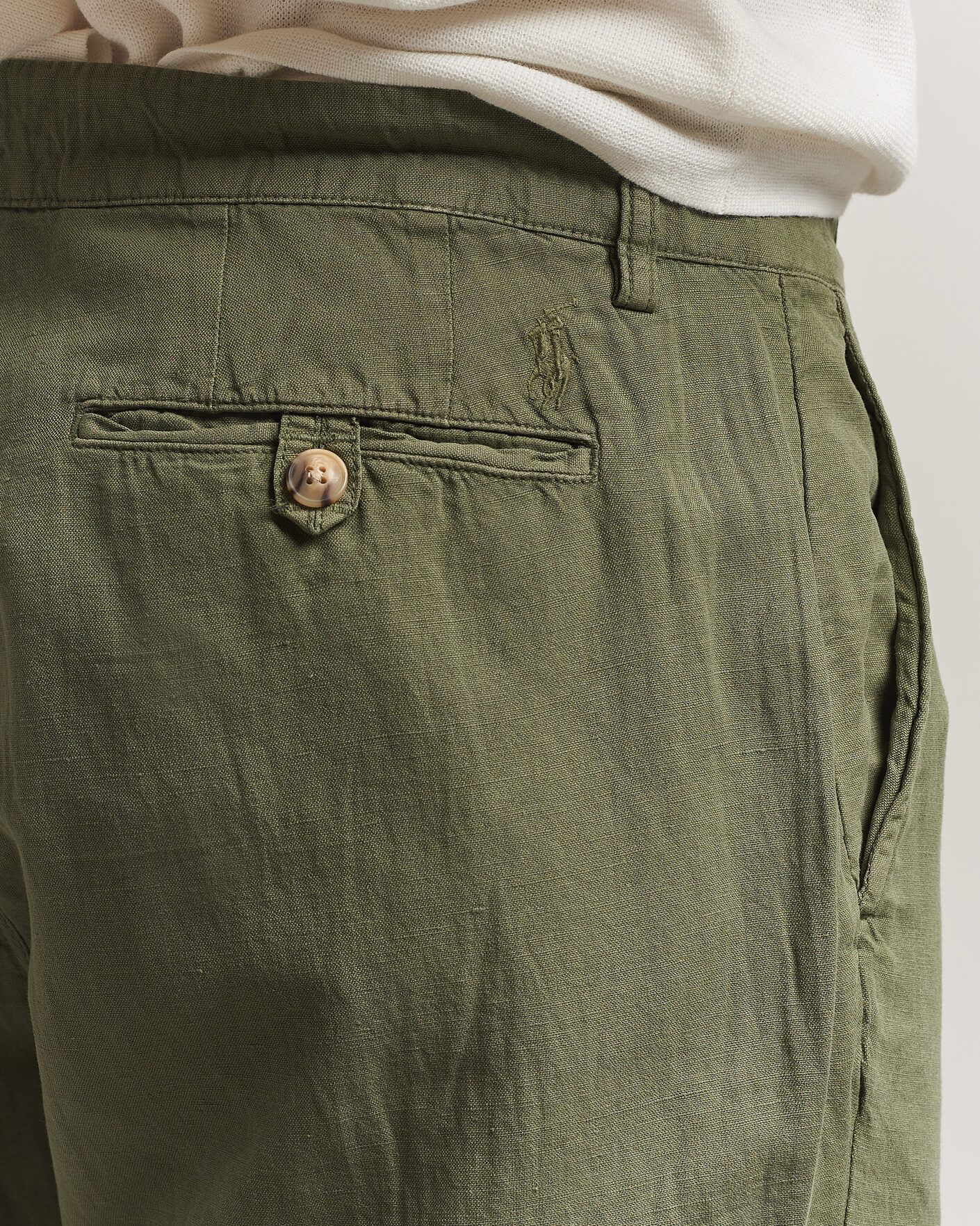 Heren | Broeken | Polo Ralph Lauren | Linen Cotton Pants Garden Trail