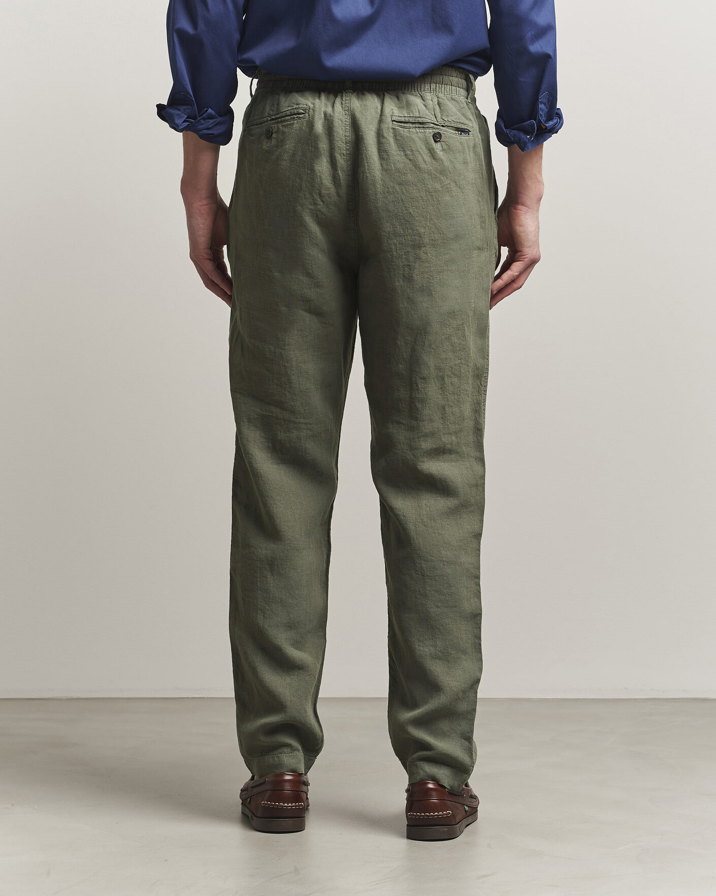 Heren | Broeken | Polo Ralph Lauren | Prepster Linen Trousers New Olive
