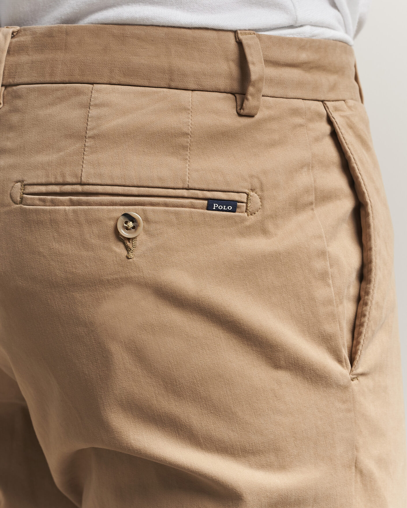 Homme | Pantalons | Polo Ralph Lauren | Jarrett Satin Chinos Khaki Hill