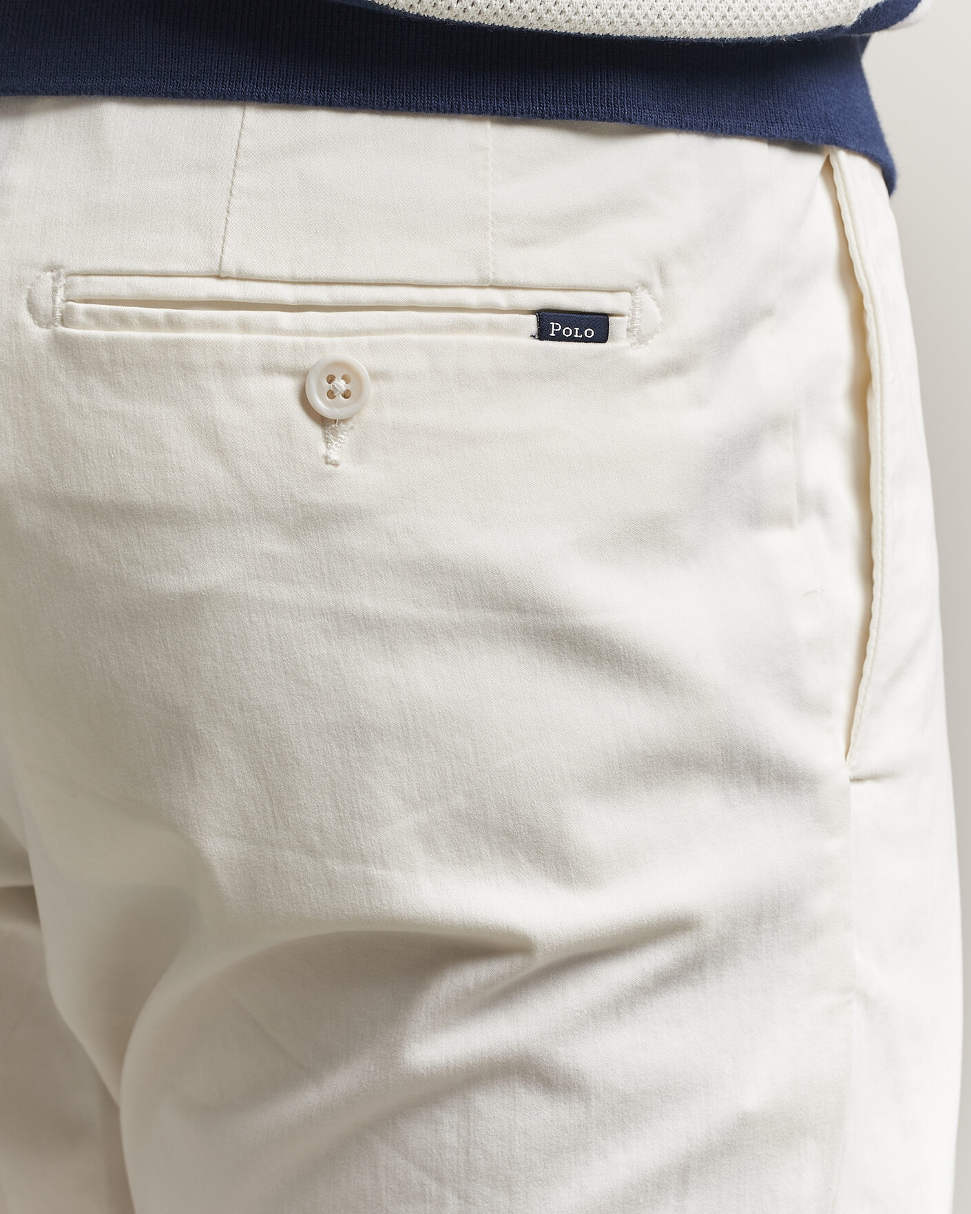 Heren | Broeken | Polo Ralph Lauren | Jarrett Satin Chinos Deckwash White
