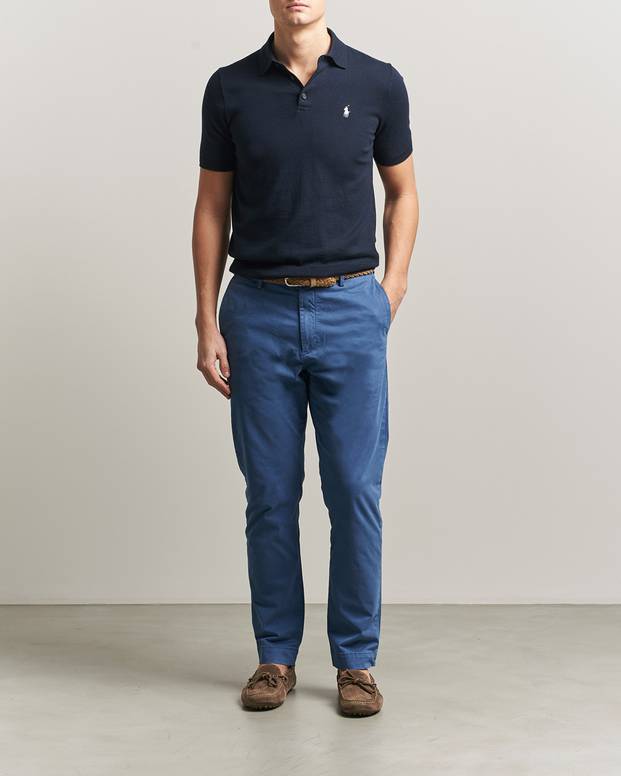 Heren | Broeken | Polo Ralph Lauren | Jarrett Satin Chinos Night Navy