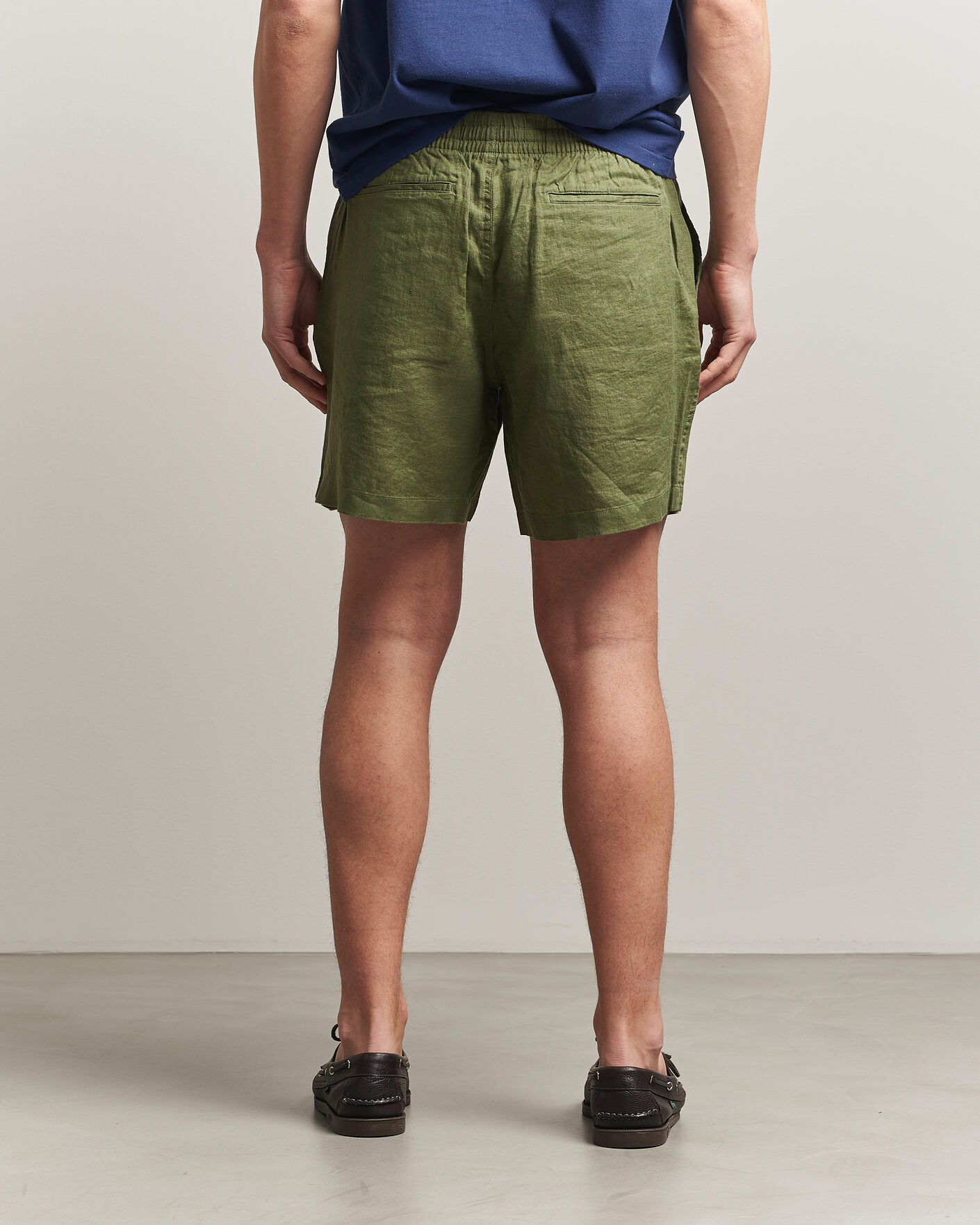 Heren | Korte broek | Polo Ralph Lauren | Dyed Linen Shorts Garden Trail