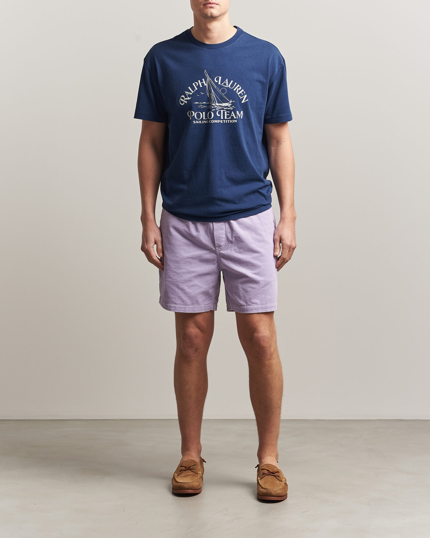 Heren | Korte broek | Polo Ralph Lauren | Corduroy Shorts Spring Iris