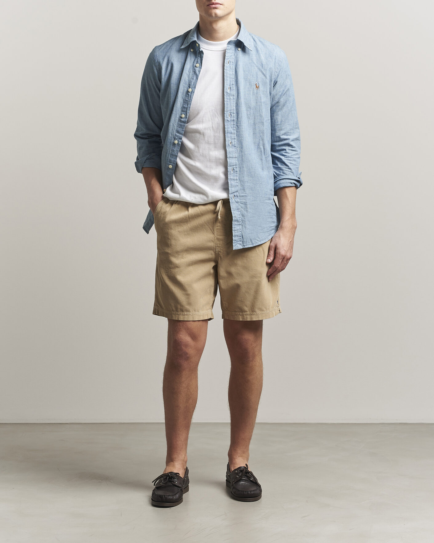 Homme | Shorts | Polo Ralph Lauren | Wale Cord Shorts Paddock Tan