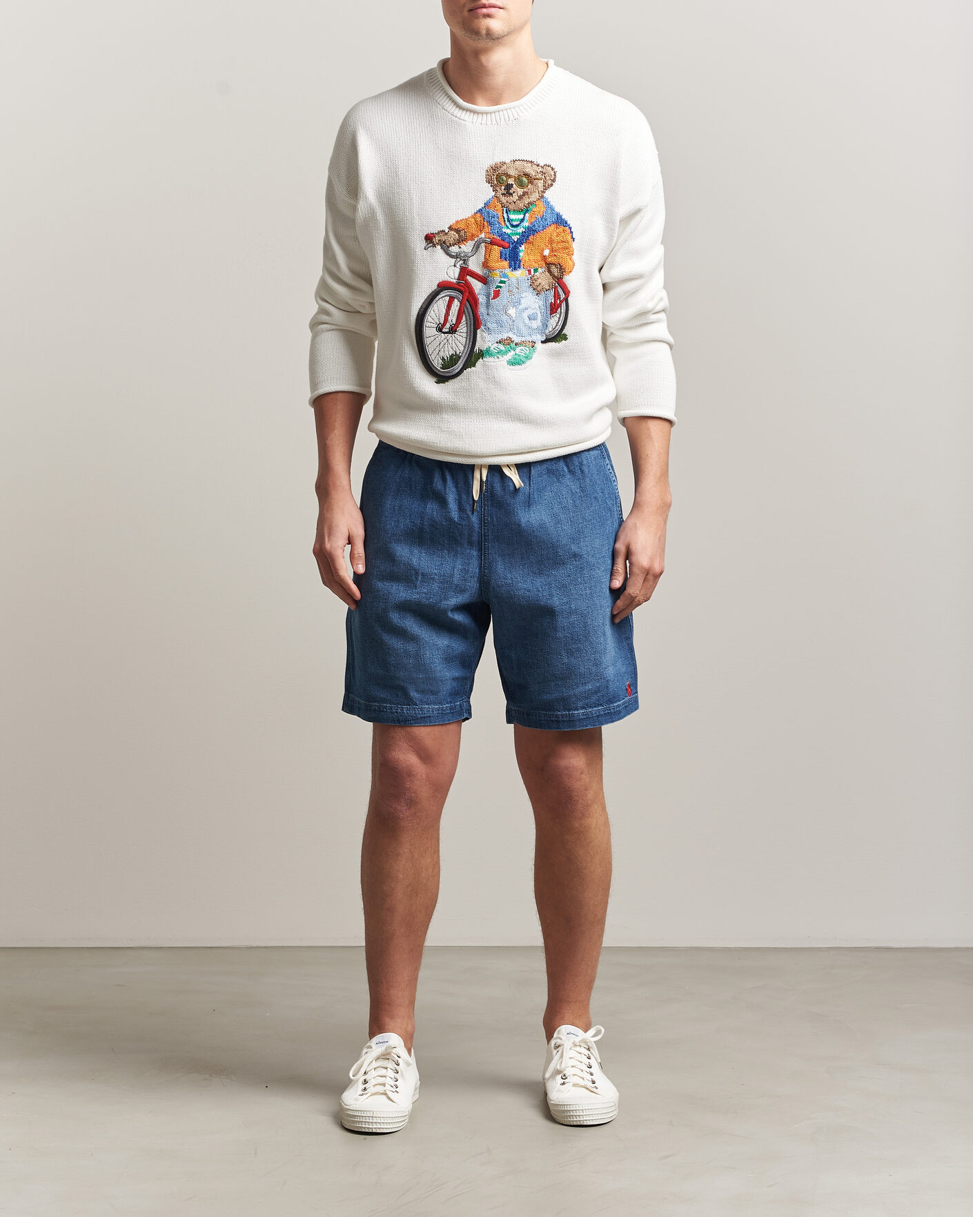 Heren | Korte broek | Polo Ralph Lauren | Denim Shorts Blane