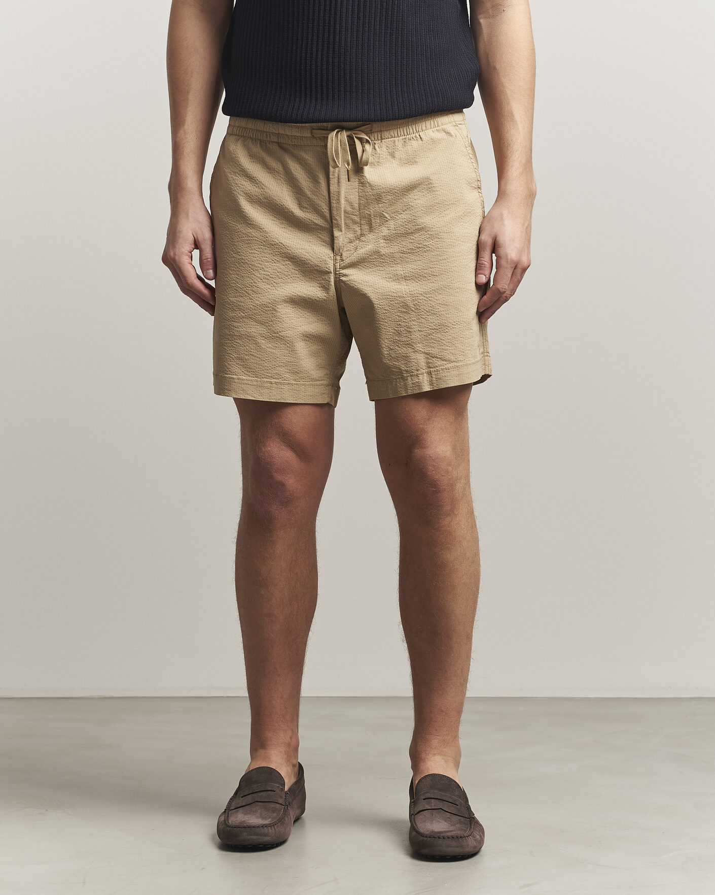 Homme | Shorts | Polo Ralph Lauren | Seersucker Shorts Coastal Beige