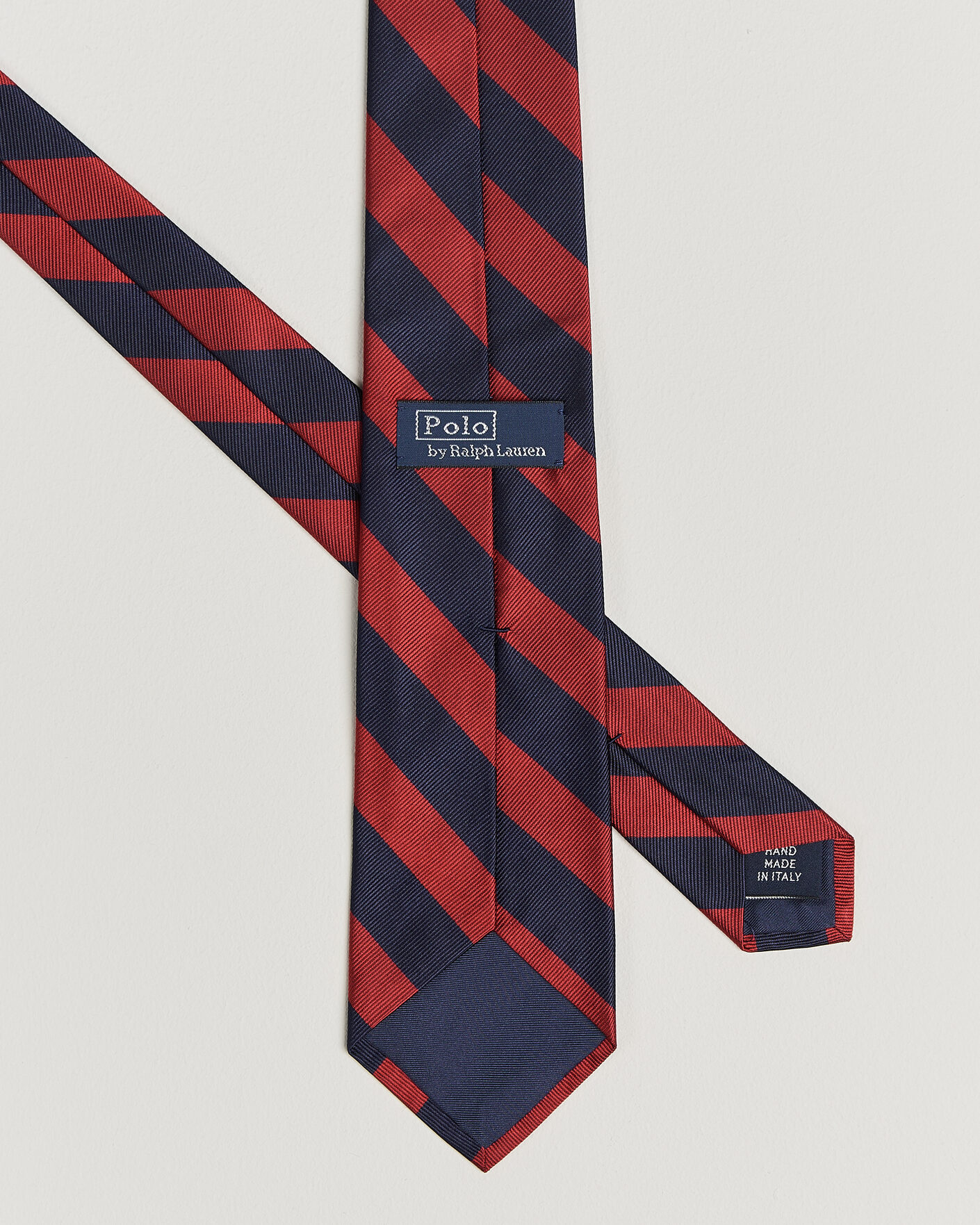 Heren | Stropdassen | Polo Ralph Lauren | Striped Club Tie Navy/Red