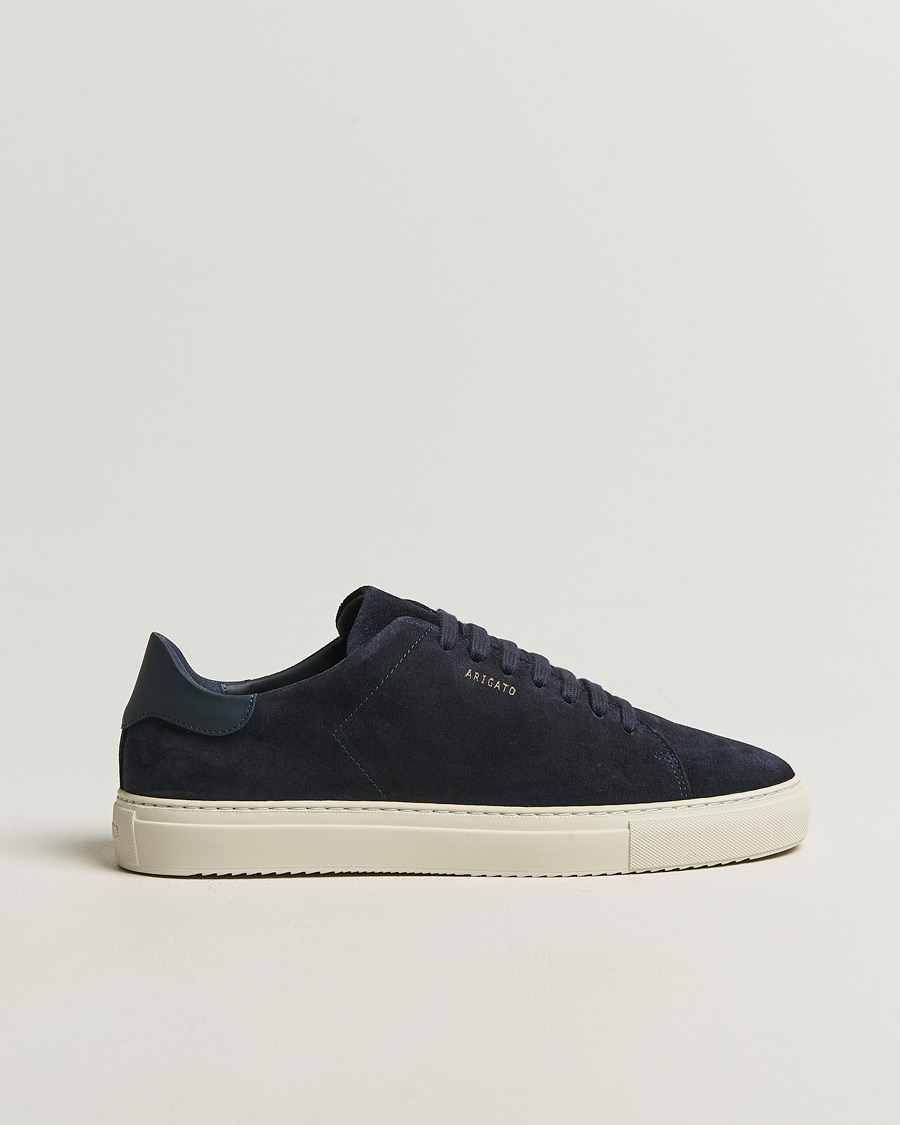 Homme | Baskets | Axel Arigato | Clean 90 Suede Sneaker Dark Blue