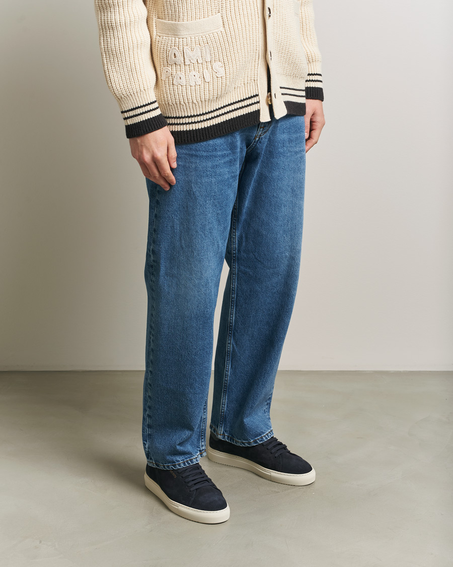 Homme | Baskets | Axel Arigato | Clean 90 Suede Sneaker Dark Blue