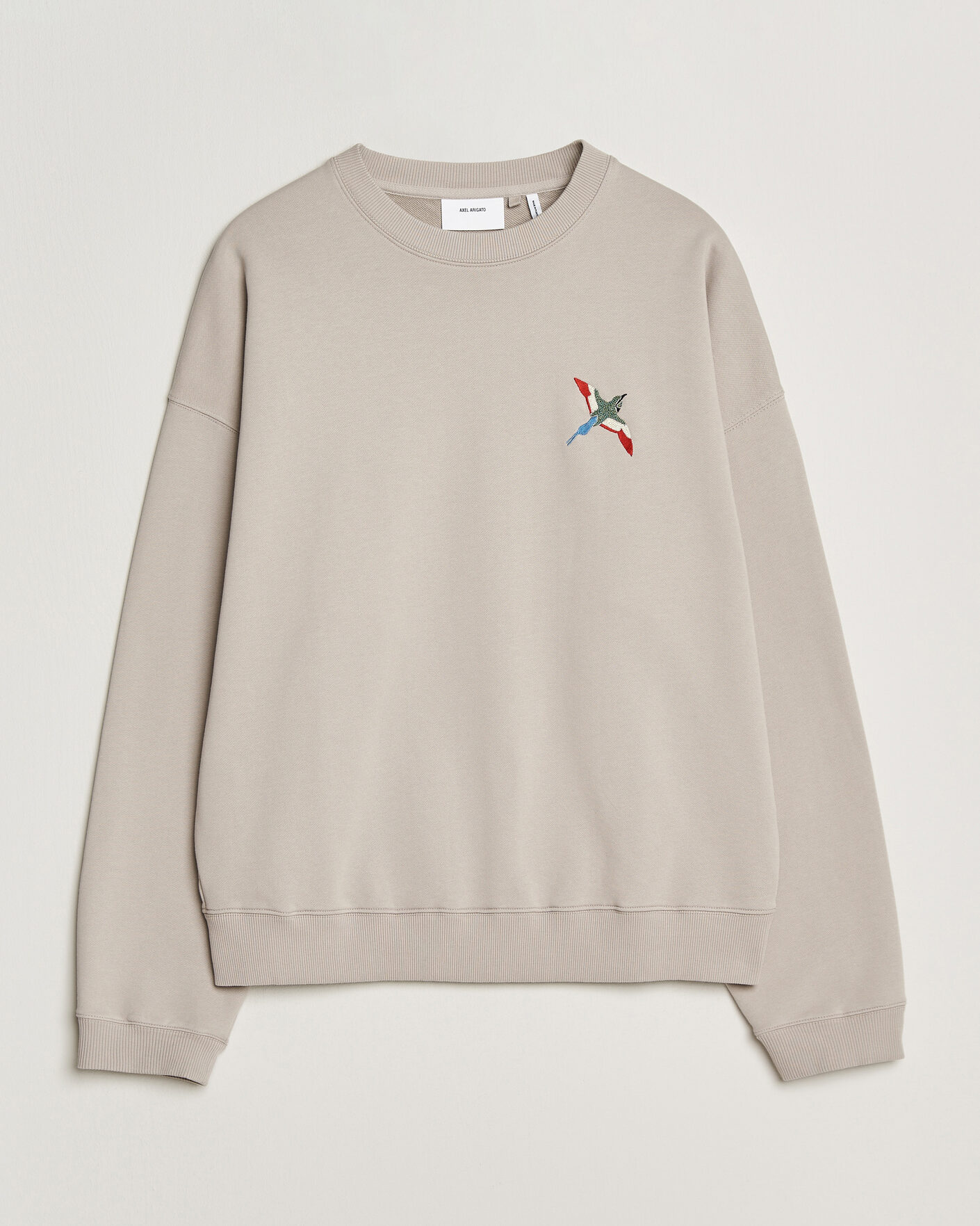 Heren | Truien | Axel Arigato | Micro Bee Bird Sweatshirt Stone