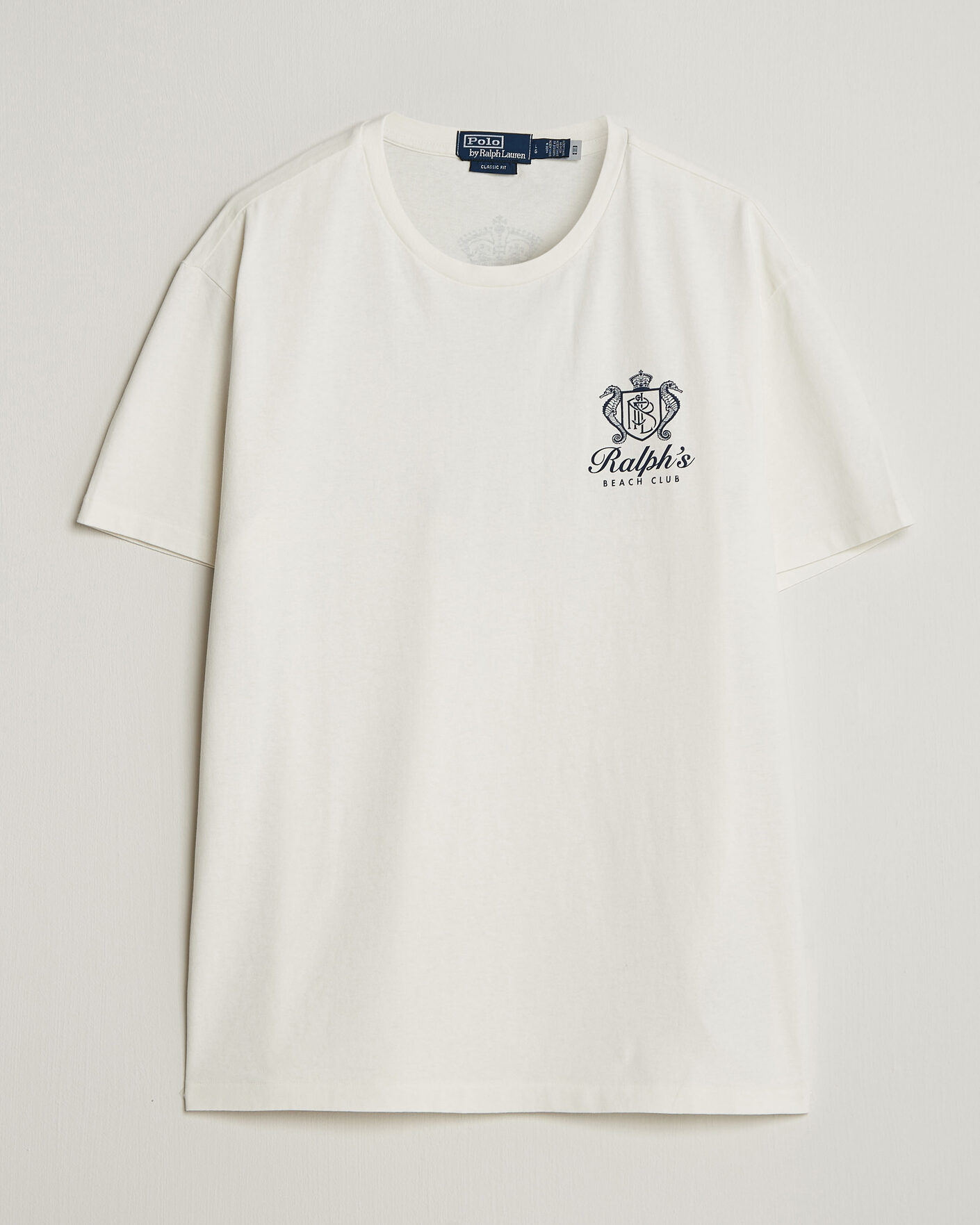 Homme | T-shirts | Polo Ralph Lauren | Ralph's Beach Club Back Print Tee White