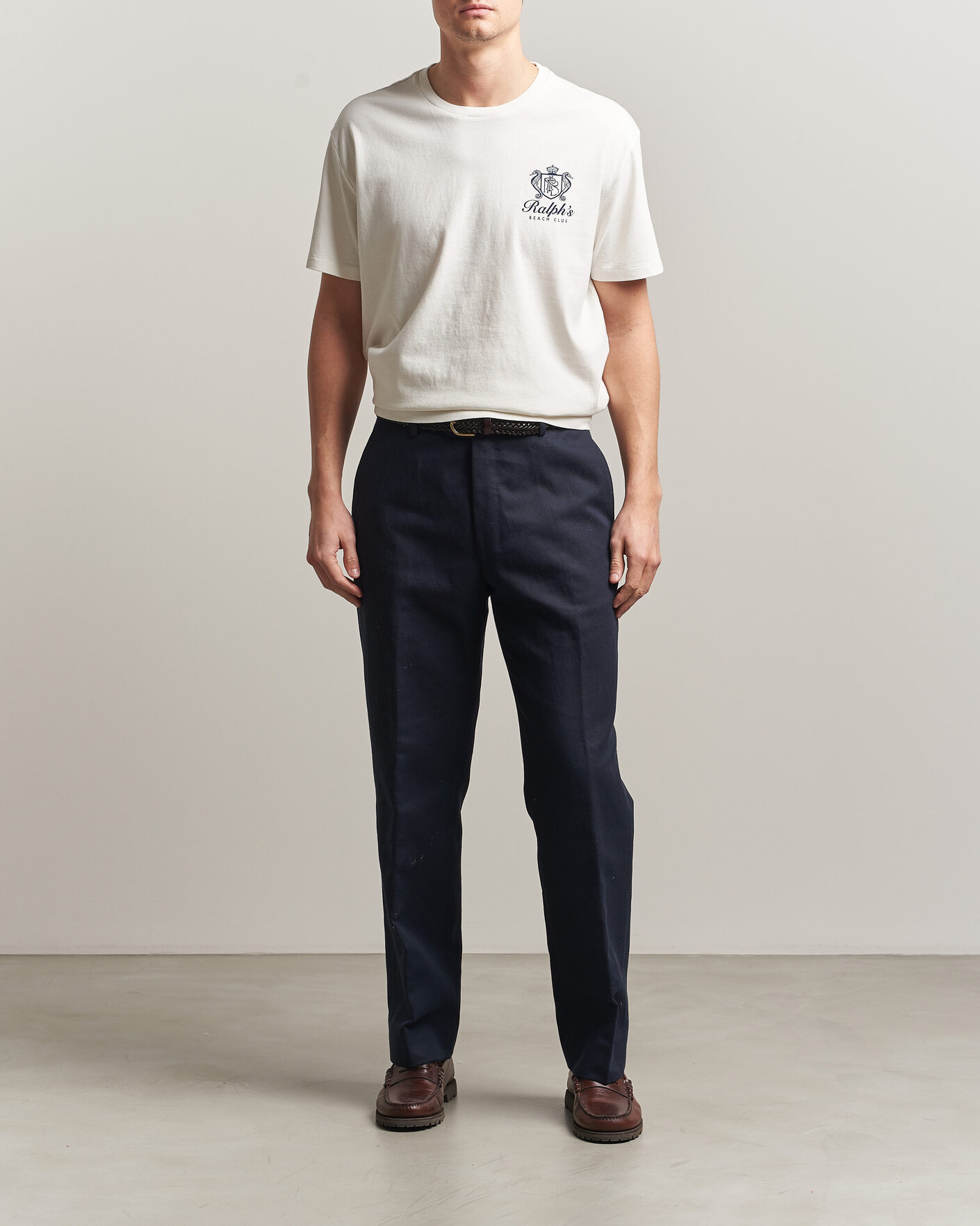 Homme | T-shirts | Polo Ralph Lauren | Ralph's Beach Club Back Print Tee White