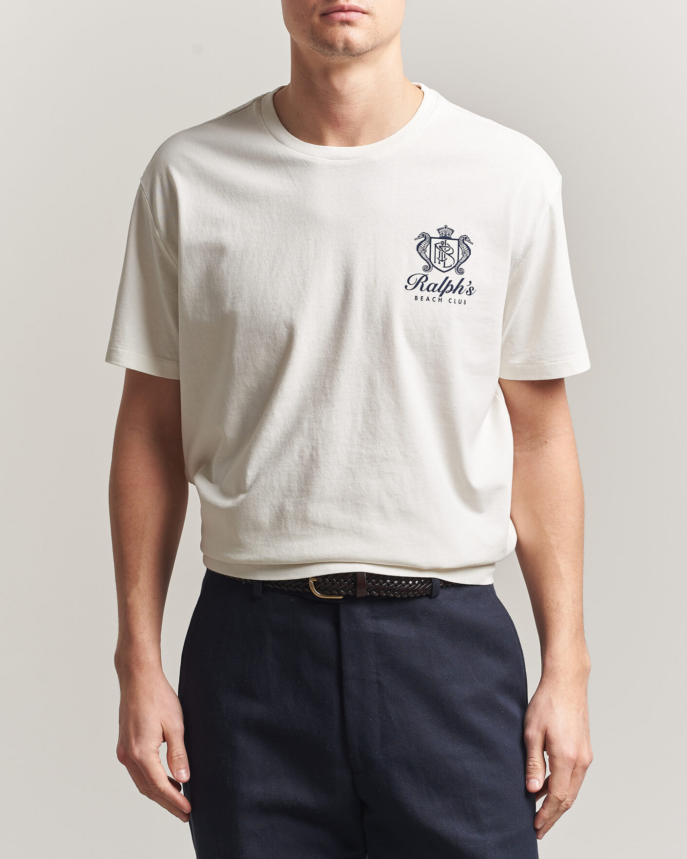 Homme | T-shirts | Polo Ralph Lauren | Ralph's Beach Club Back Print Tee White