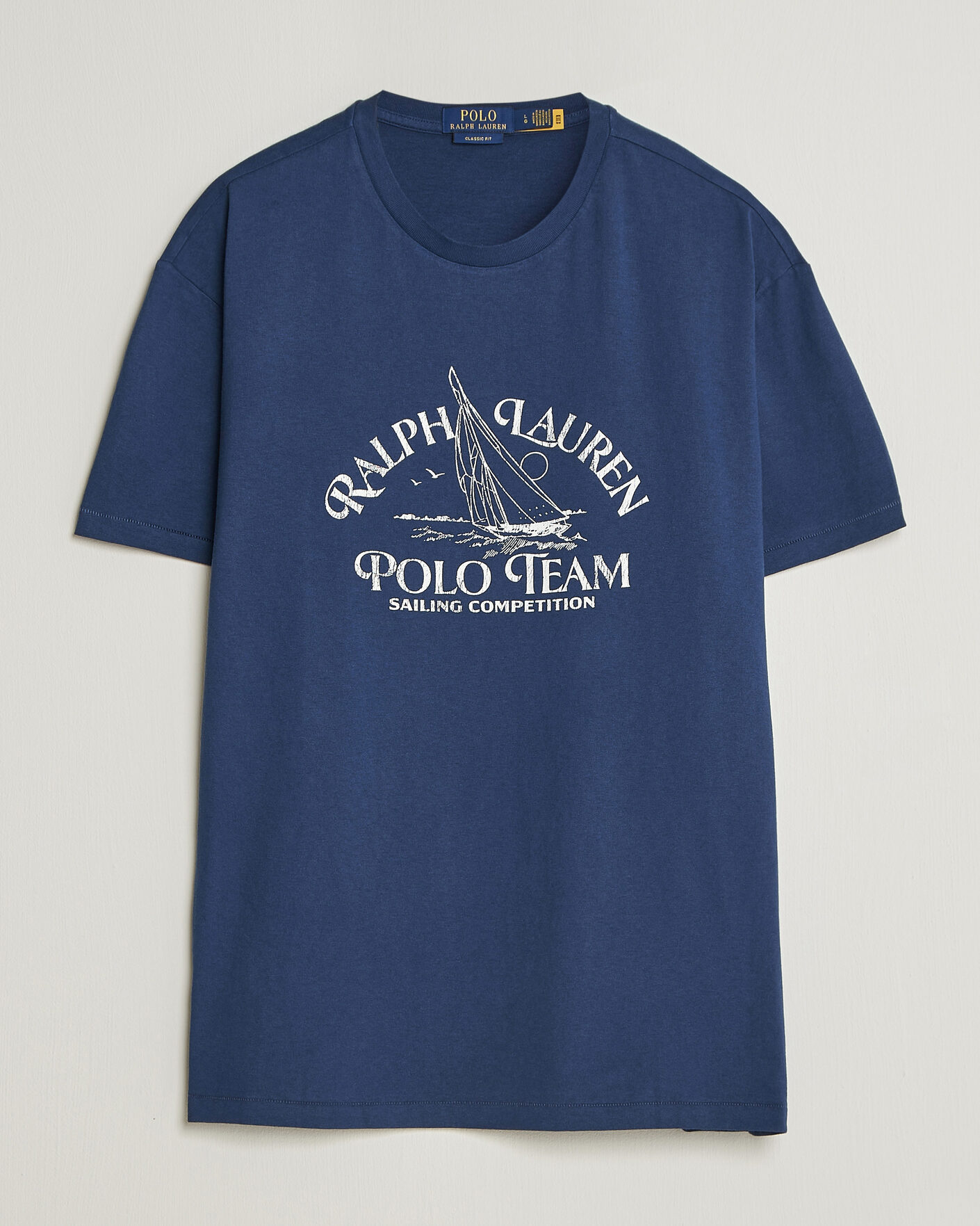 Heren | T-shirts | Polo Ralph Lauren | Ralph's Beach Club Printed Tee Dark Cobalt