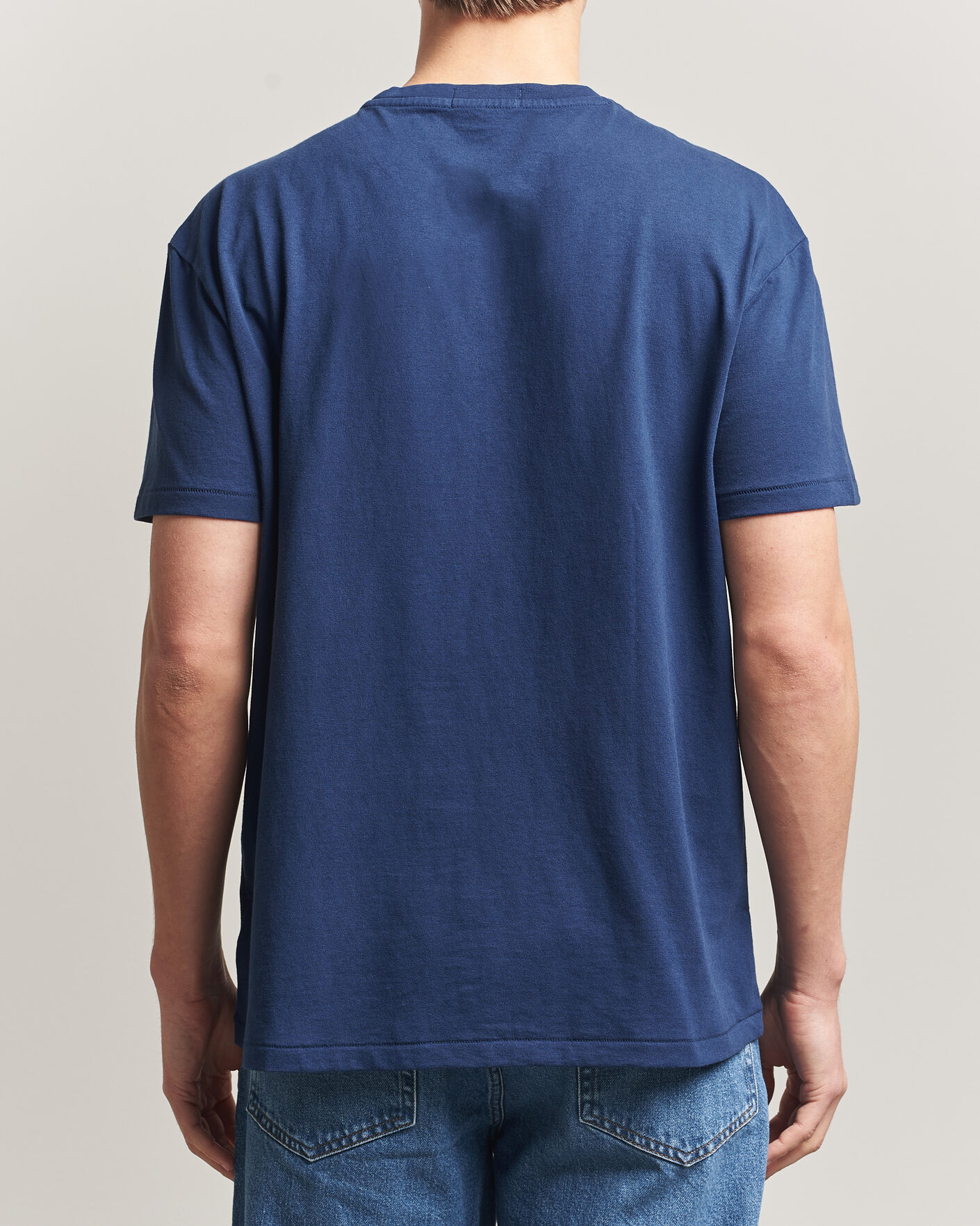 Heren | T-shirts | Polo Ralph Lauren | Ralph's Beach Club Printed Tee Dark Cobalt