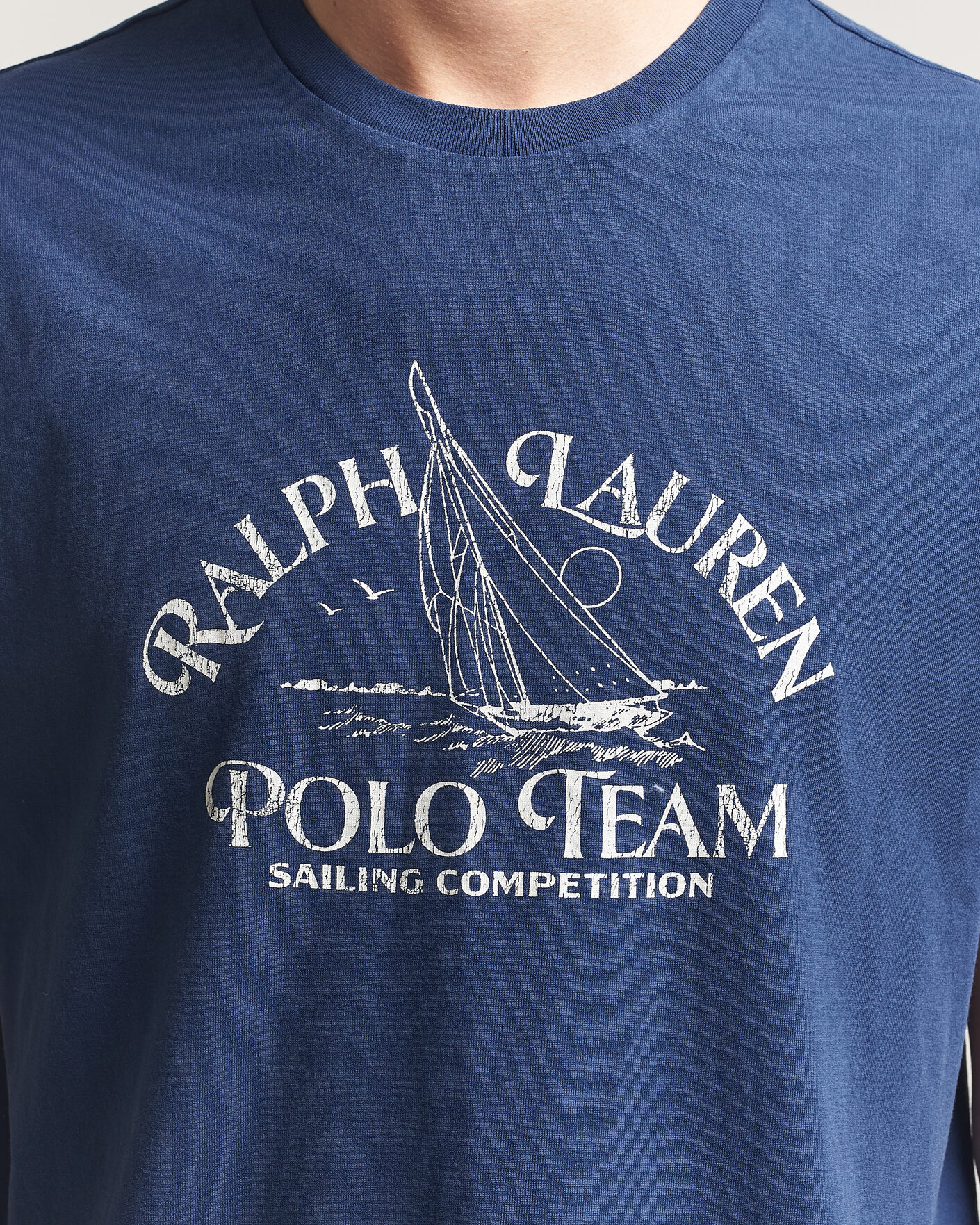 Heren | T-shirts | Polo Ralph Lauren | Ralph's Beach Club Printed Tee Dark Cobalt