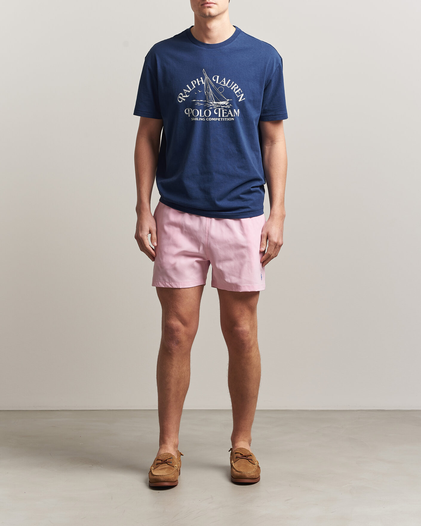 Homme | Polo Ralph Lauren Traveler Slim Trunk Pink | Polo Ralph Lauren | Traveler Slim Trunk Pink