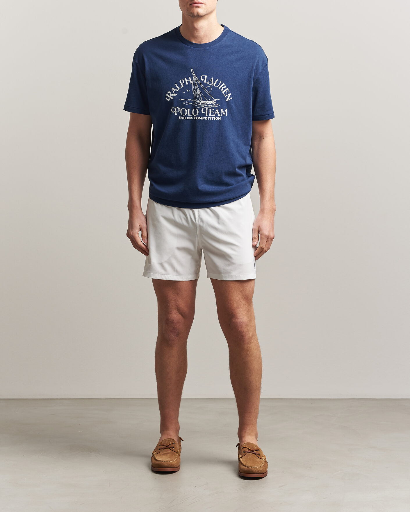 Heren | Polo Ralph Lauren Traveler Slim Trunk White | Polo Ralph Lauren | Traveler Slim Trunk White