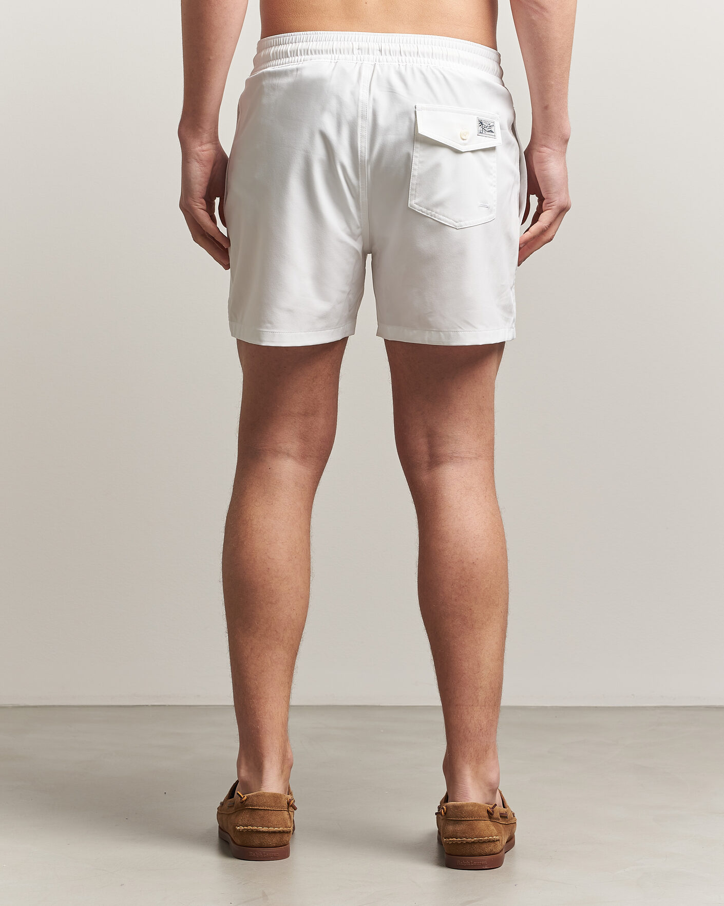 Heren | Polo Ralph Lauren Traveler Slim Trunk White | Polo Ralph Lauren | Traveler Slim Trunk White