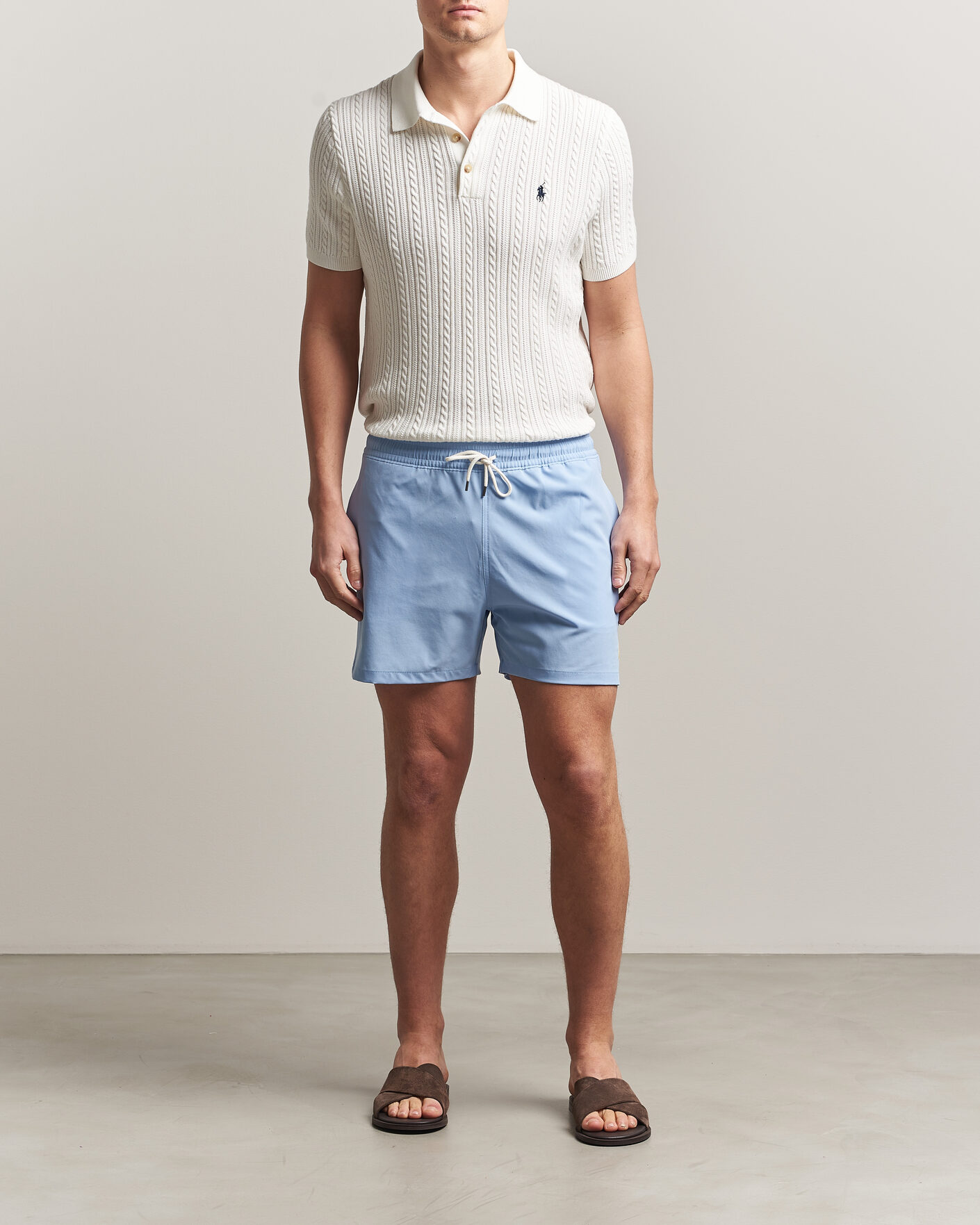 Homme | Maillots De Bain | Polo Ralph Lauren | Traveler Slim Trunk Light Blue