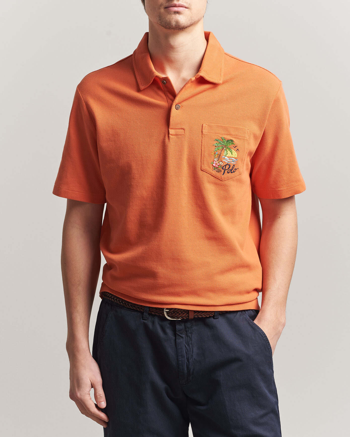 Homme | Polos | Polo Ralph Lauren | Classic Fit Pocket Polo Solar Sky