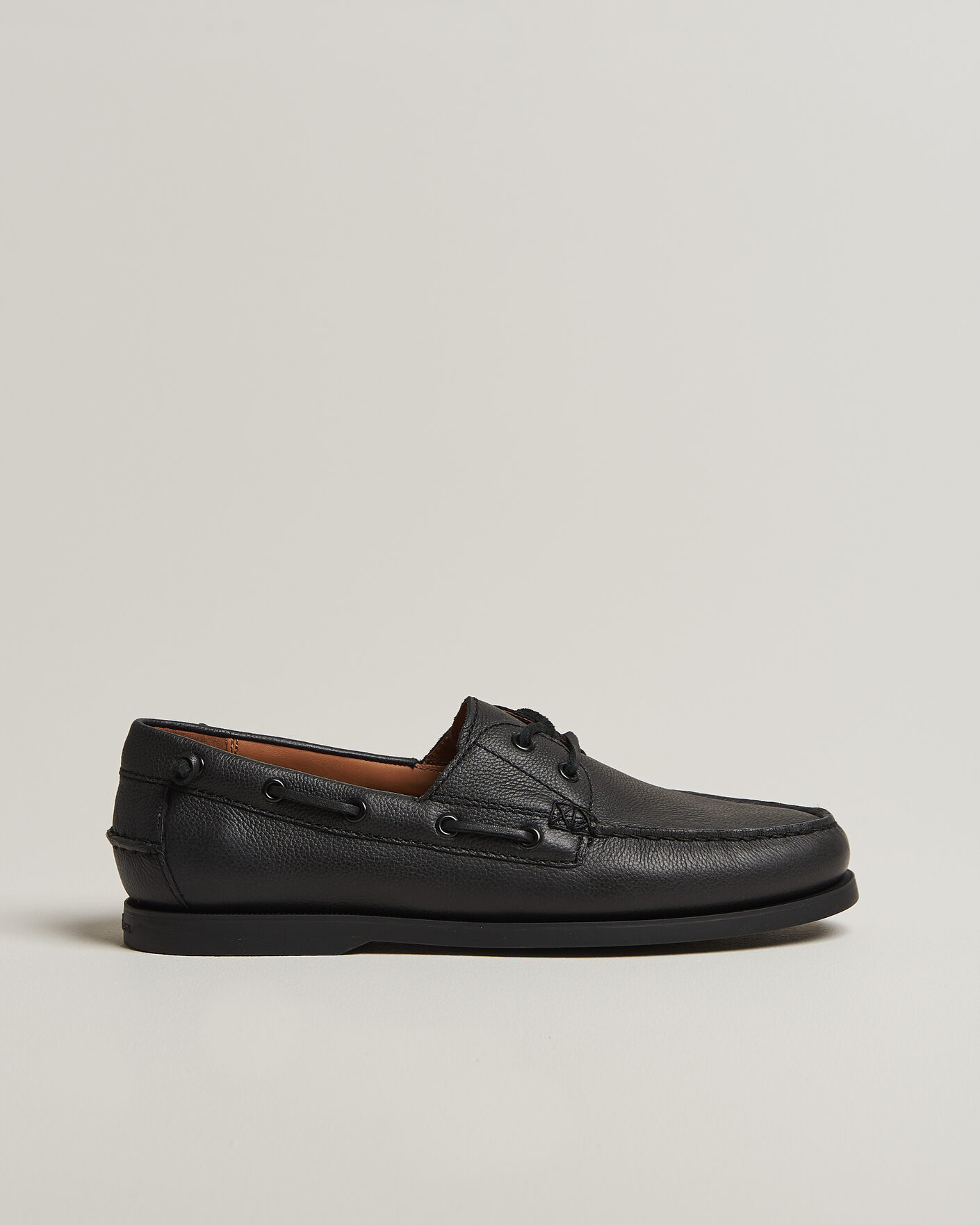 Heren | Bootschoenen | Polo Ralph Lauren | Merton Boatshoe Triple Black