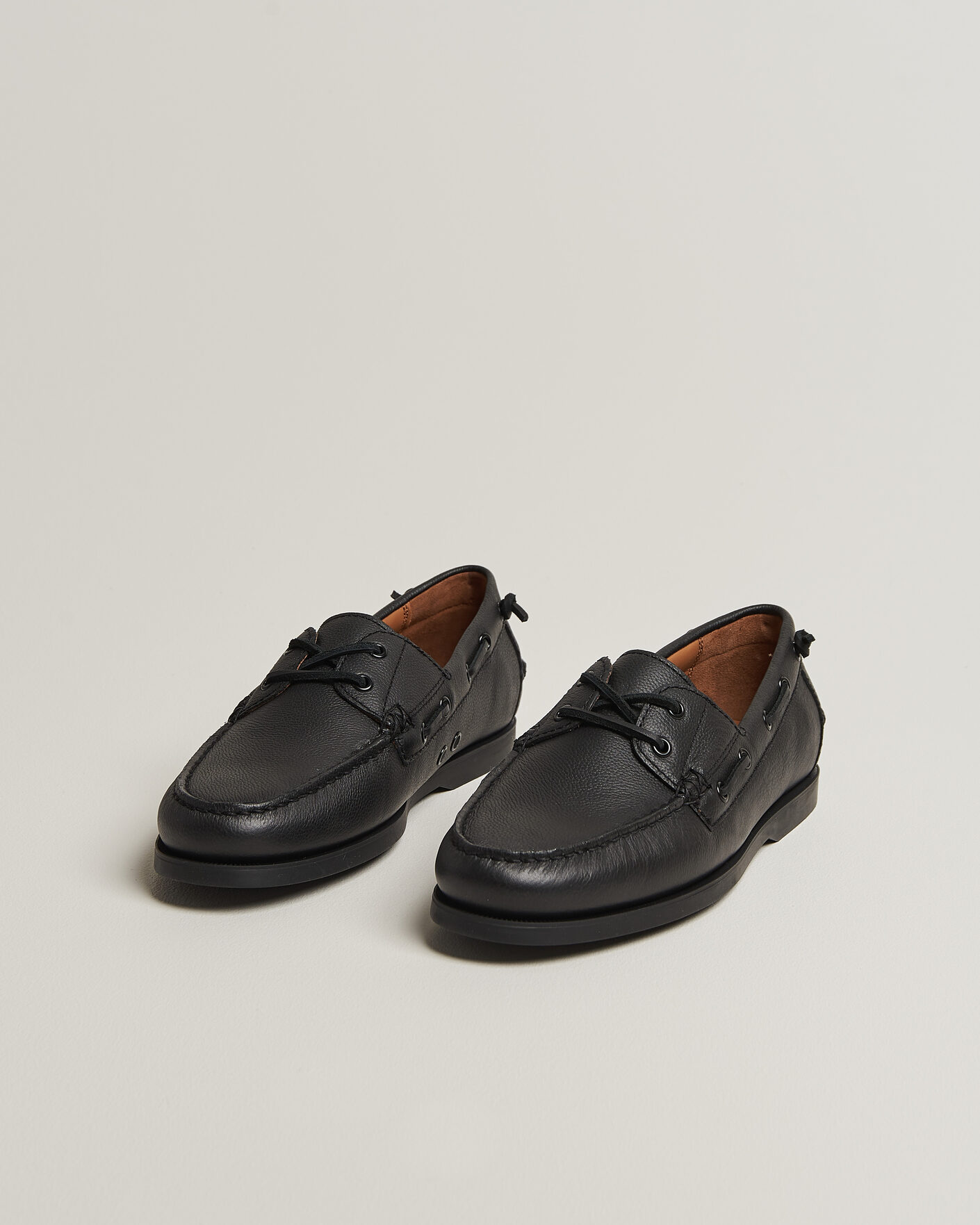 Heren | Bootschoenen | Polo Ralph Lauren | Merton Boatshoe Triple Black