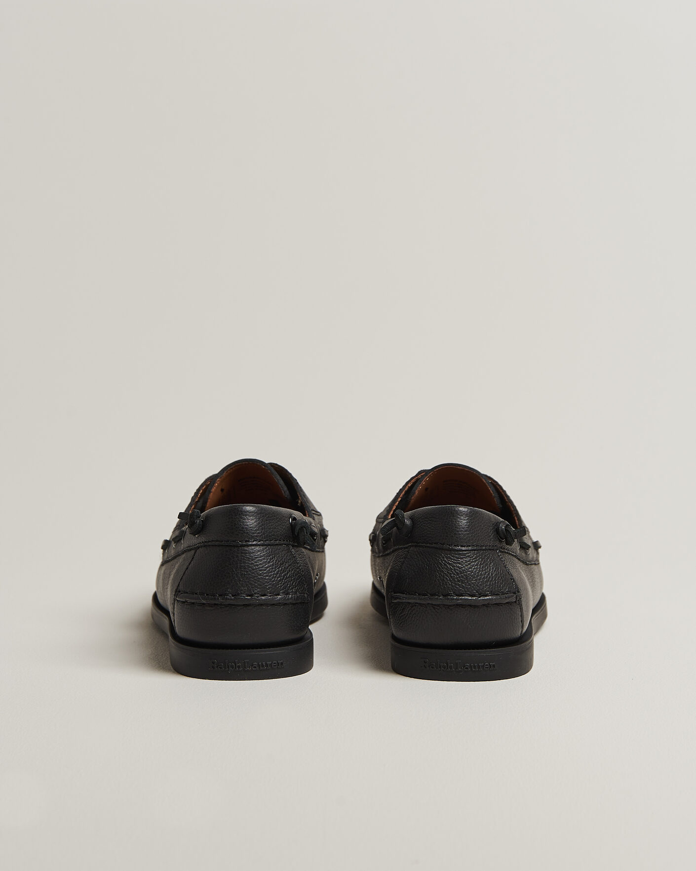 Heren | Bootschoenen | Polo Ralph Lauren | Merton Boatshoe Triple Black