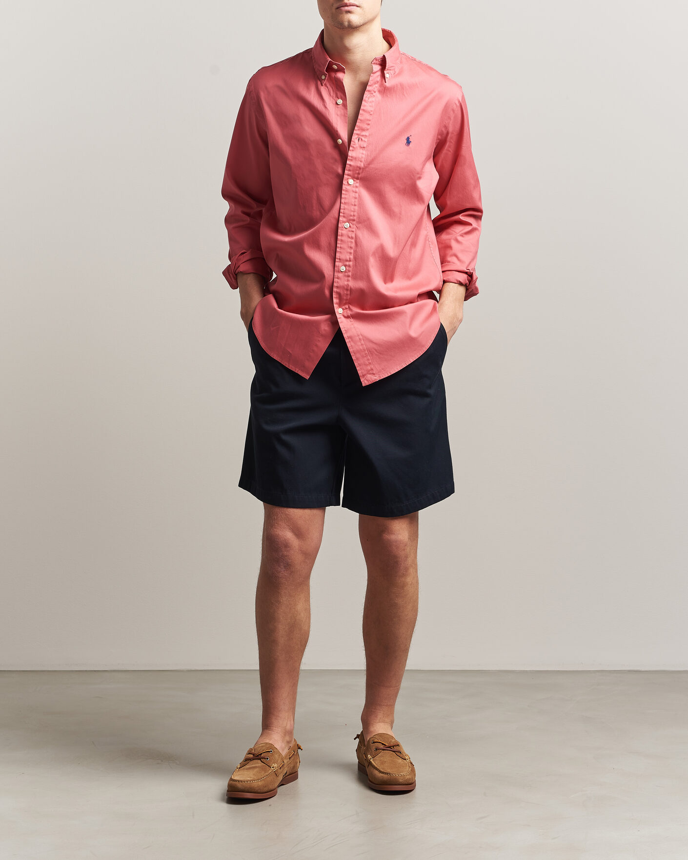 Homme | Chemises | Polo Ralph Lauren | Custom Fit Garment Twill Shirt Adirondack Berry